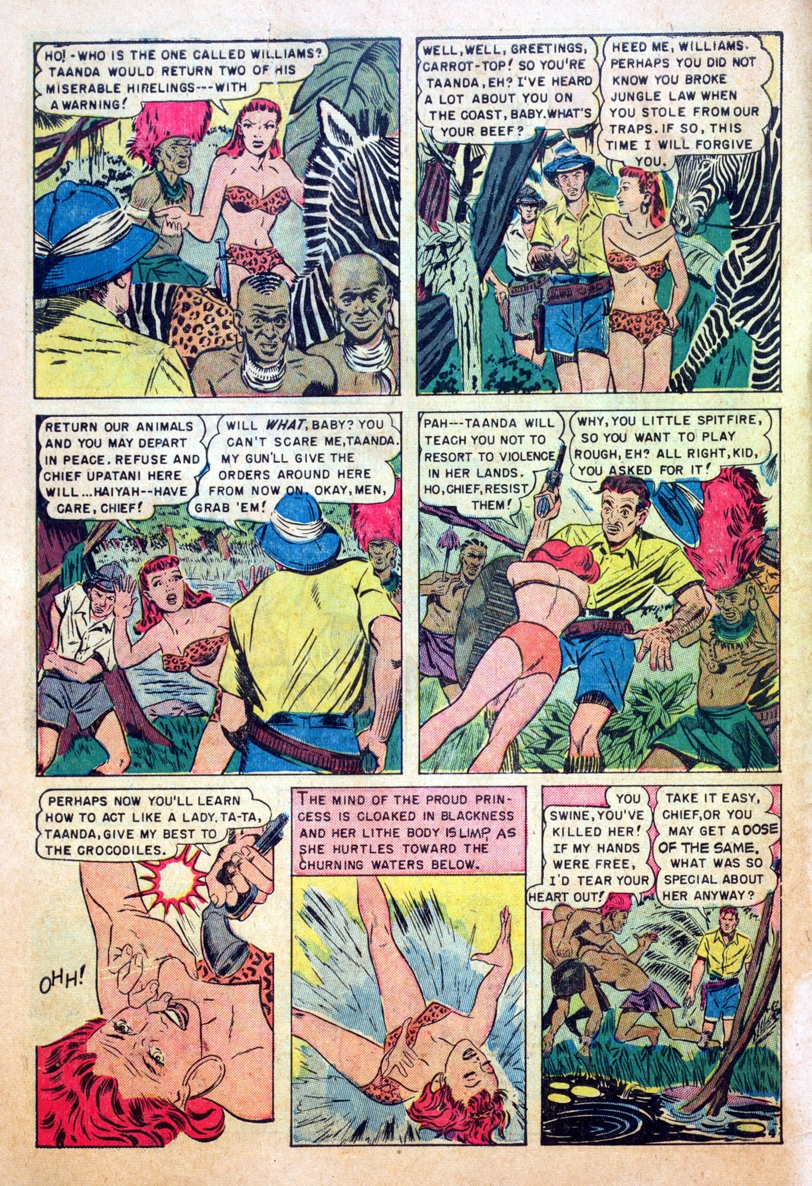 Read online Taanda White Princess of the Jungle comic -  Issue #1 - 6