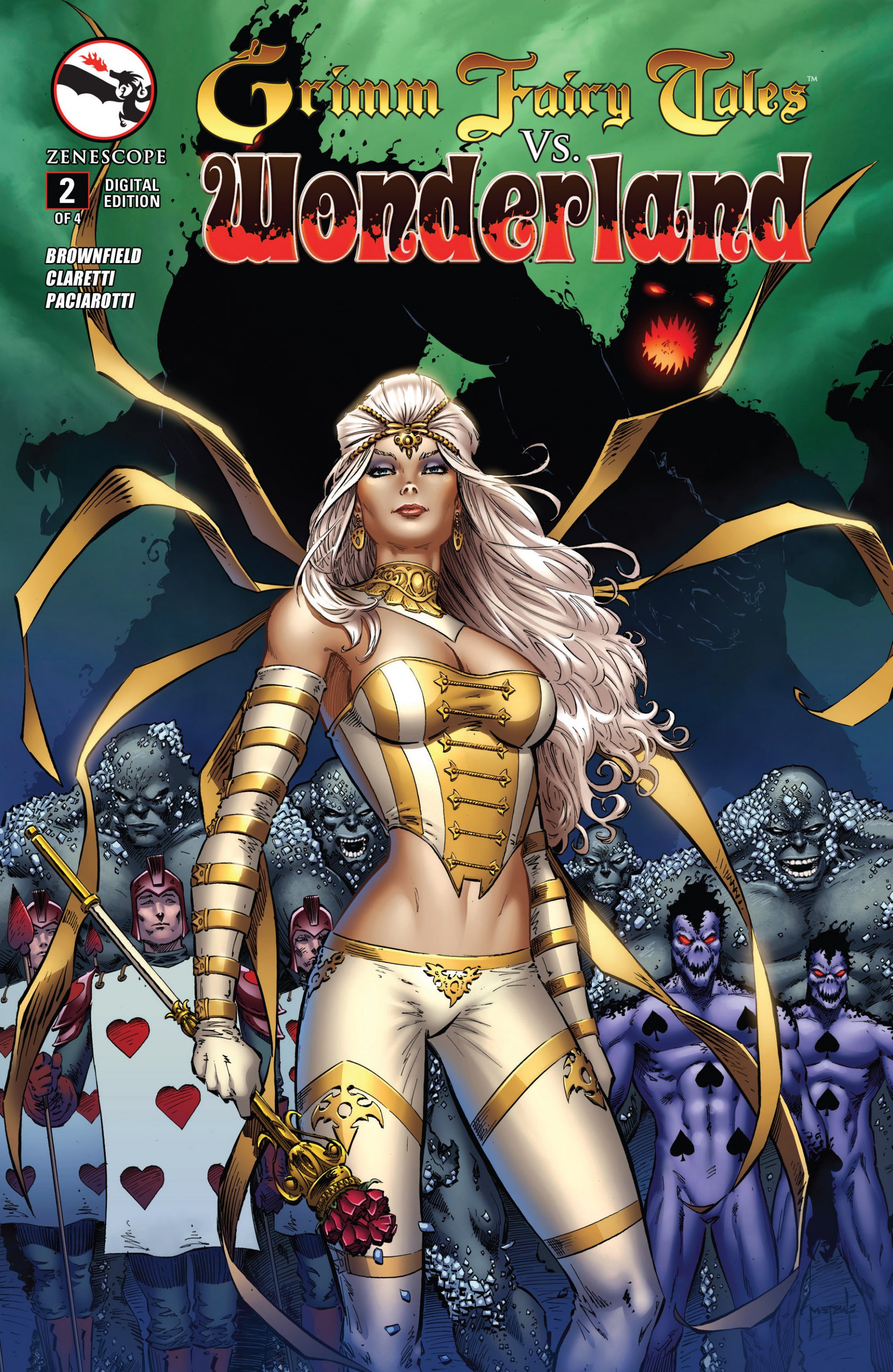 Read online Grimm Fairy Tales vs. Wonderland comic -  Issue #2 - 1