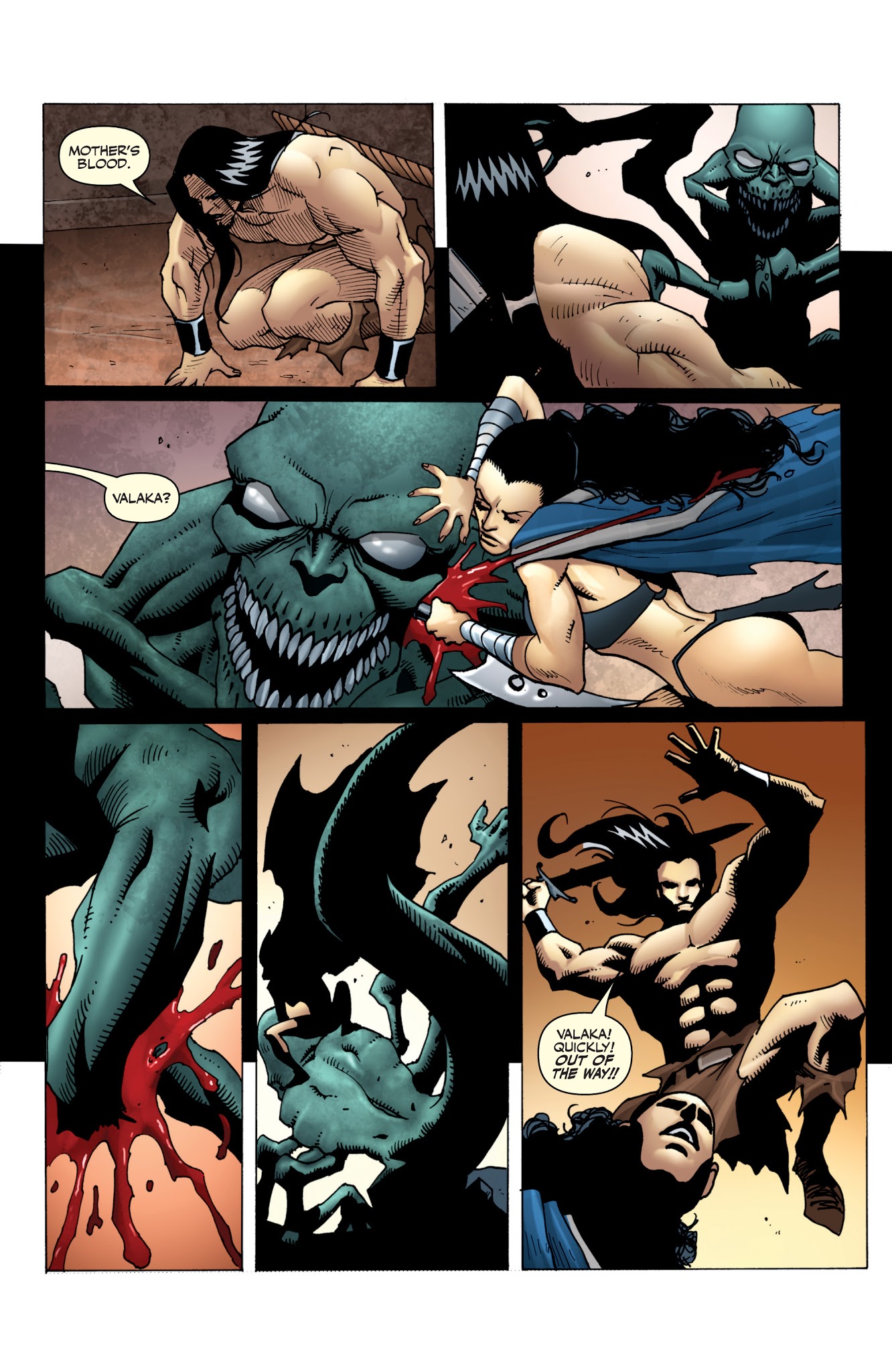 Read online Savage Tales: Vampirella comic -  Issue # Full - 34