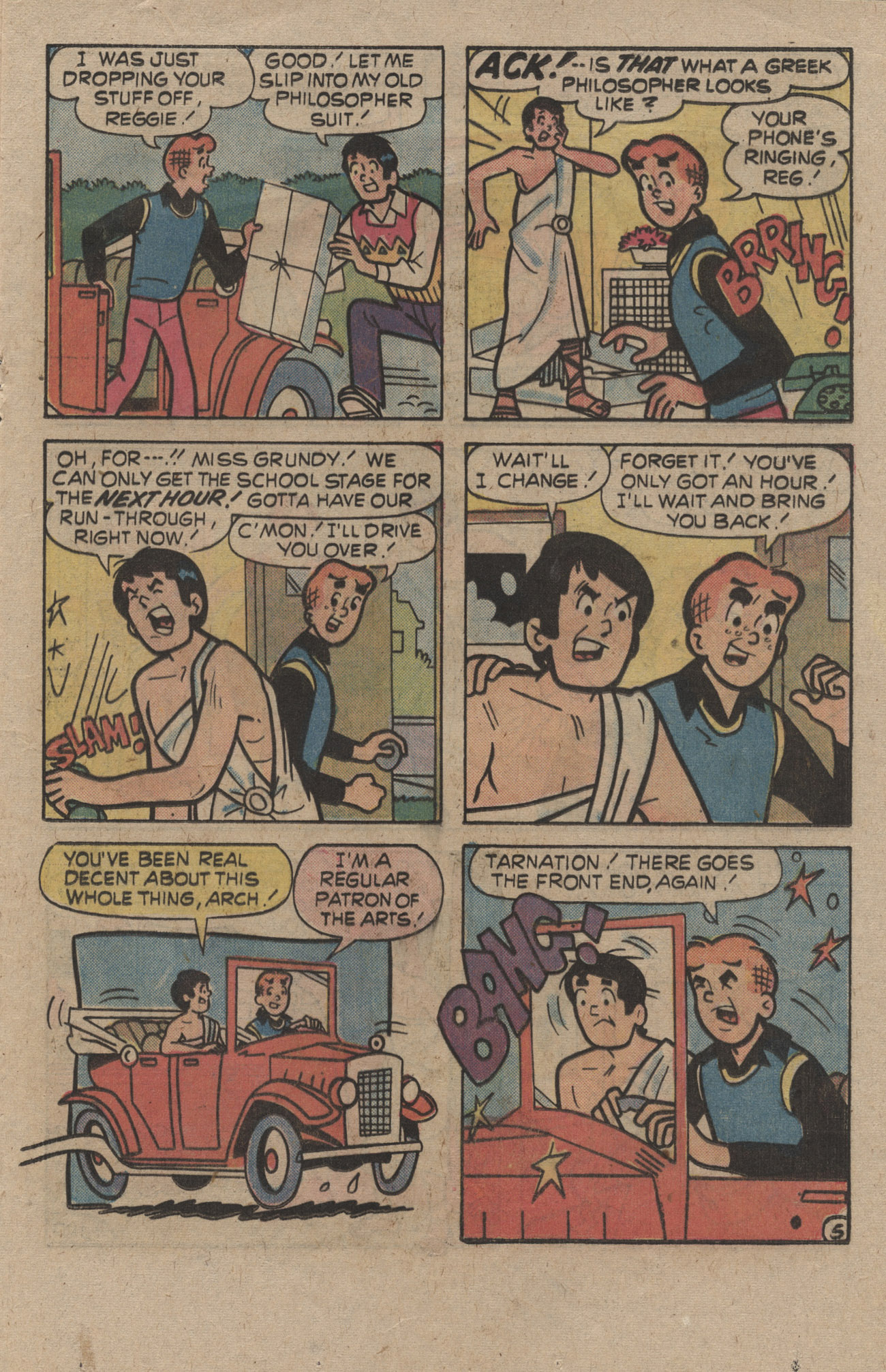 Read online Reggie and Me (1966) comic -  Issue #93 - 17