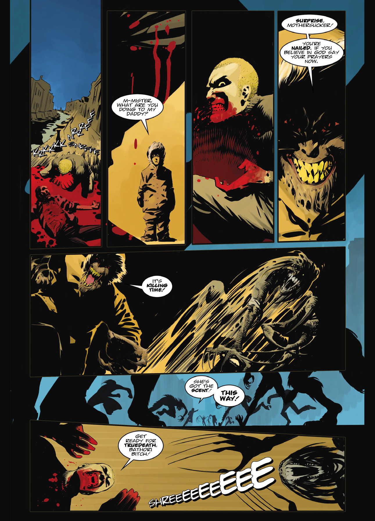 Read online Tharg's Terror Tales Presents Necronauts & A Love Like Blood comic -  Issue # TPB - 82
