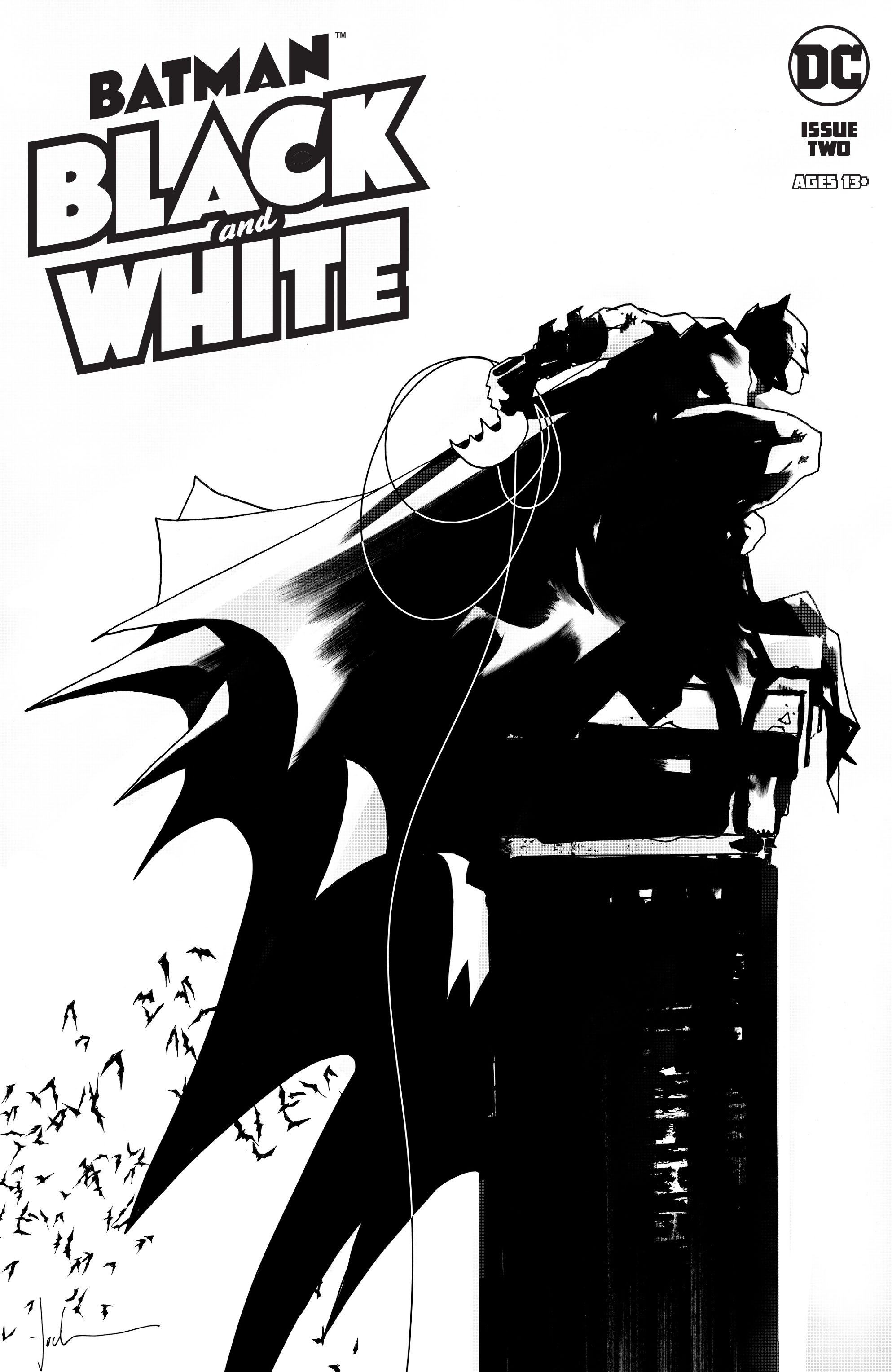 Read online Batman Black & White comic -  Issue #2 - 1