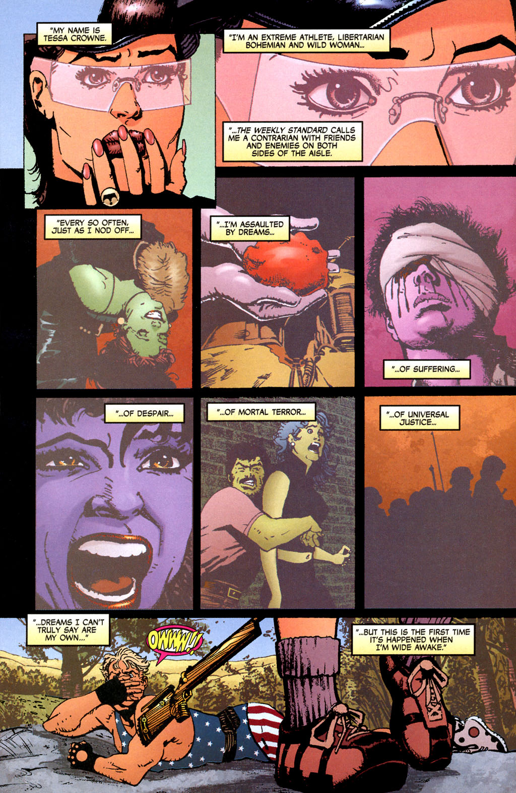 Read online Challengers of the Unknown (2004) comic -  Issue #1 - 10