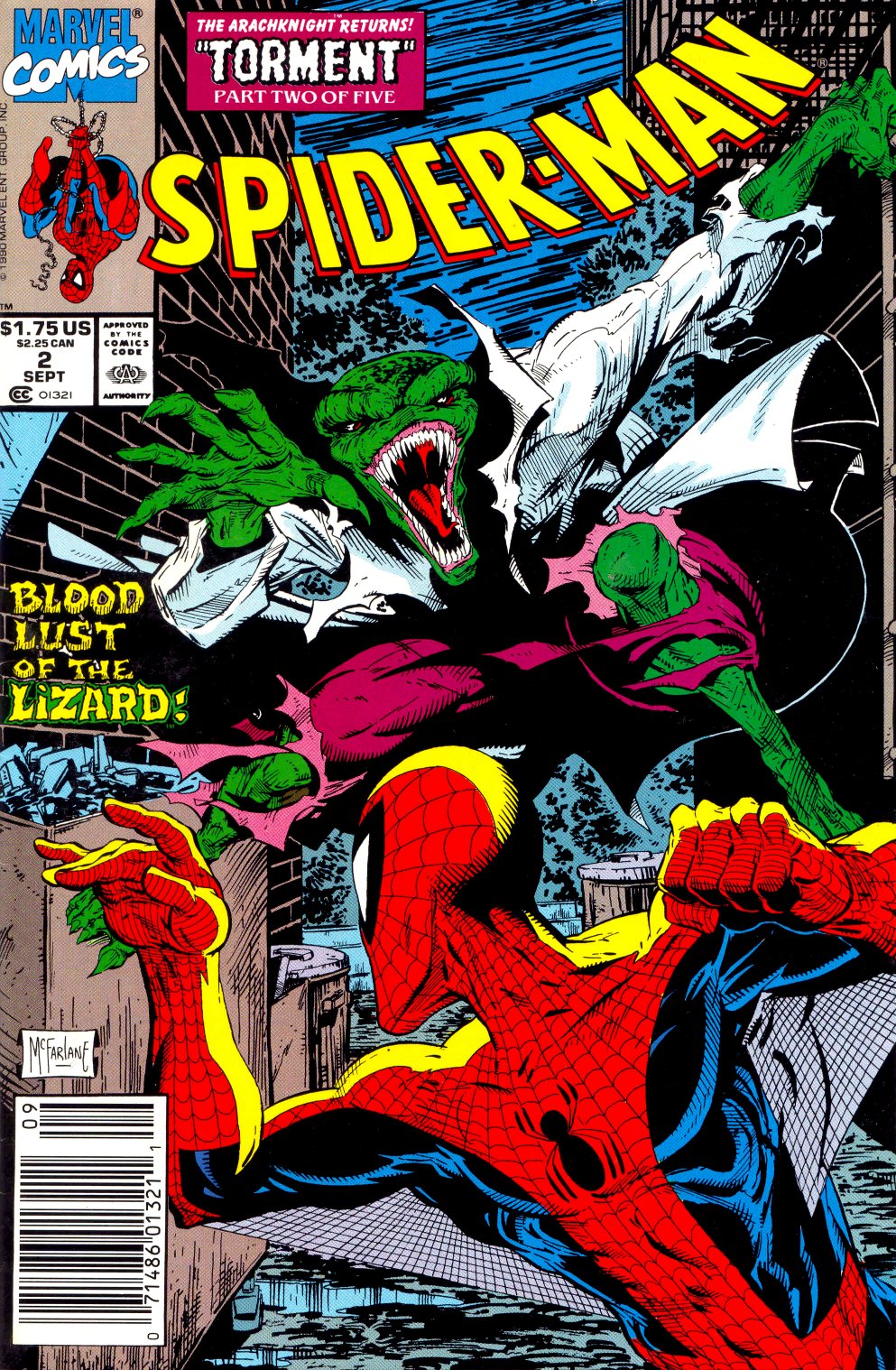 Read online Spider-Man (1990) comic -  Issue #2 - Torment Part 2 - 1