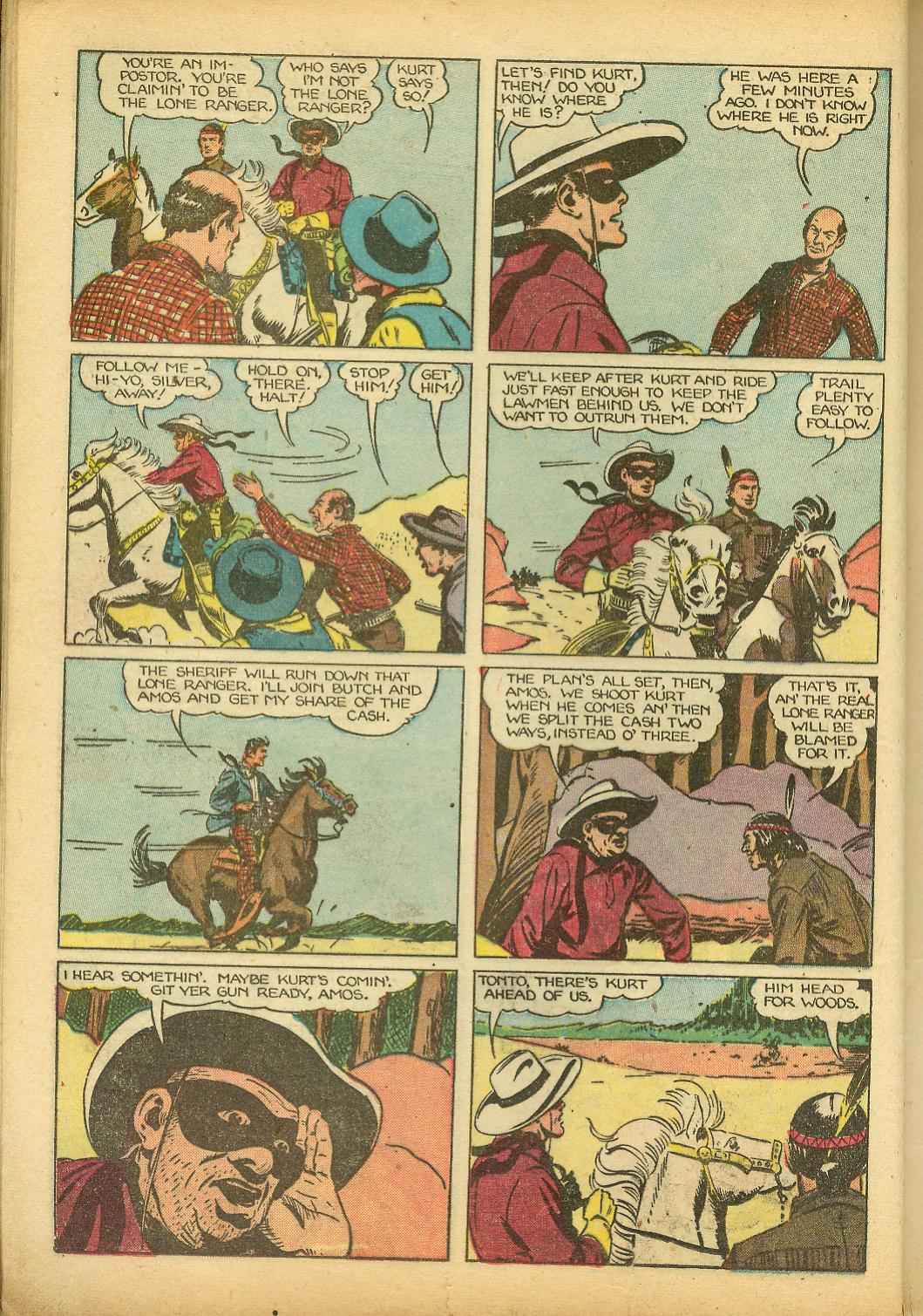 Read online The Lone Ranger (1948) comic -  Issue #4 - 16
