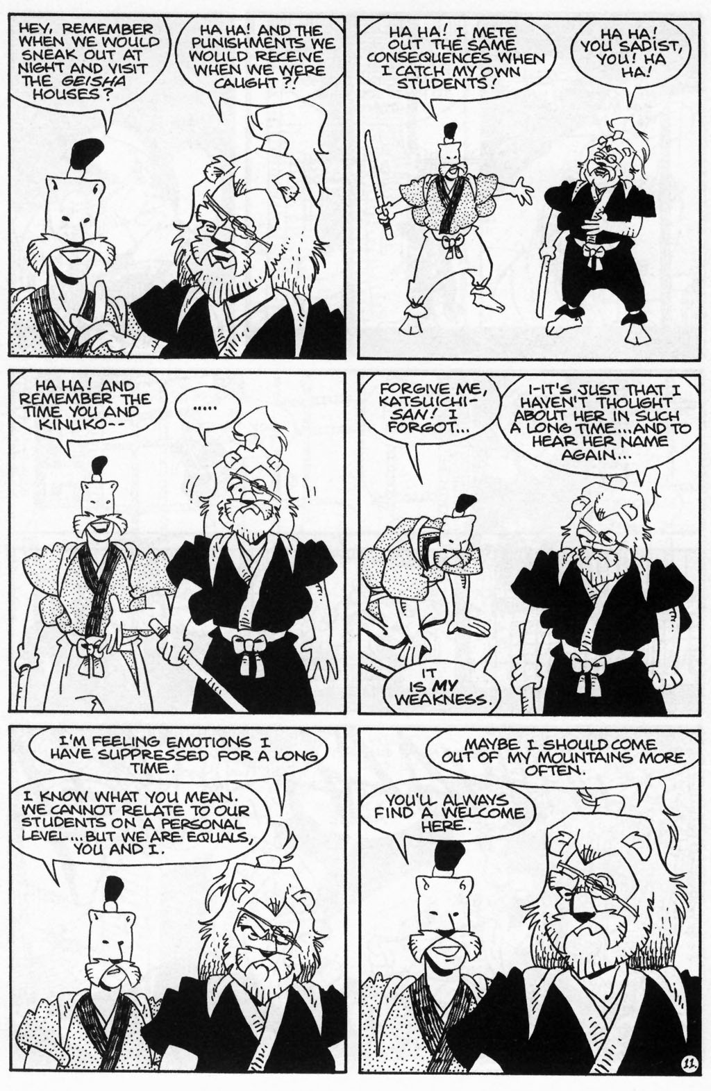 Read online Usagi Yojimbo (1996) comic -  Issue #57 - 13