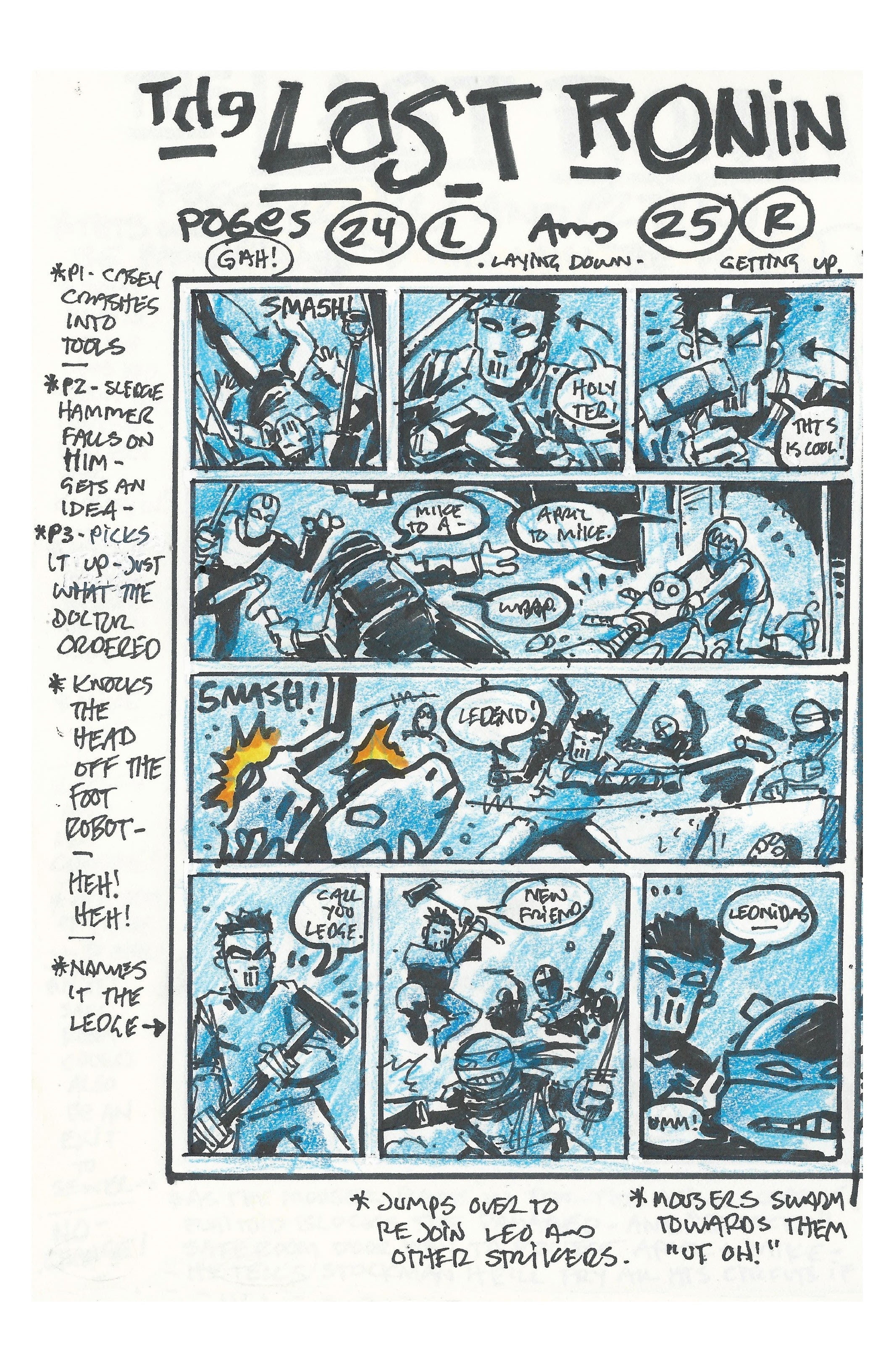 Read online Teenage Mutant Ninja Turtles: The Last Ronin Design Archive comic -  Issue # Full - 41