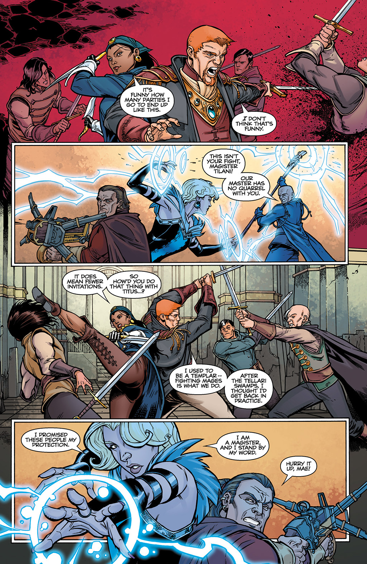 Read online Dragon Age: Those Who Speak comic -  Issue #1 - 13