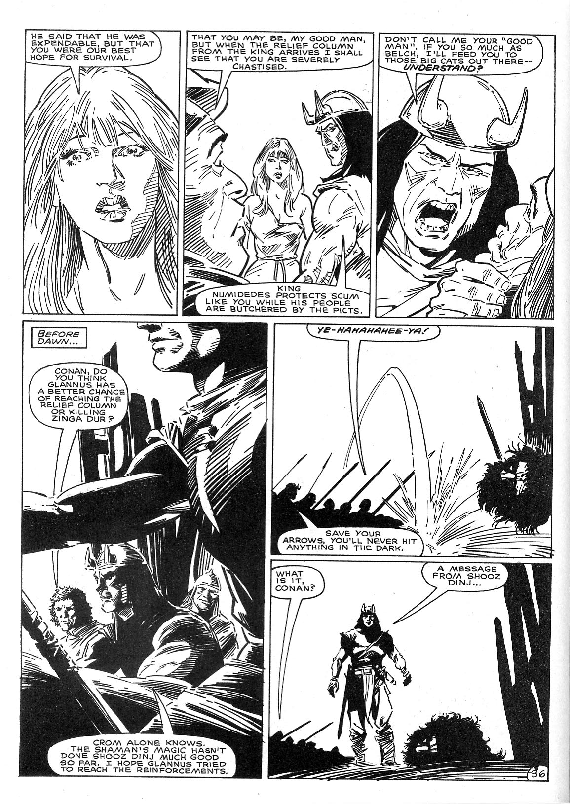Read online The Savage Sword Of Conan comic -  Issue #143 - 42