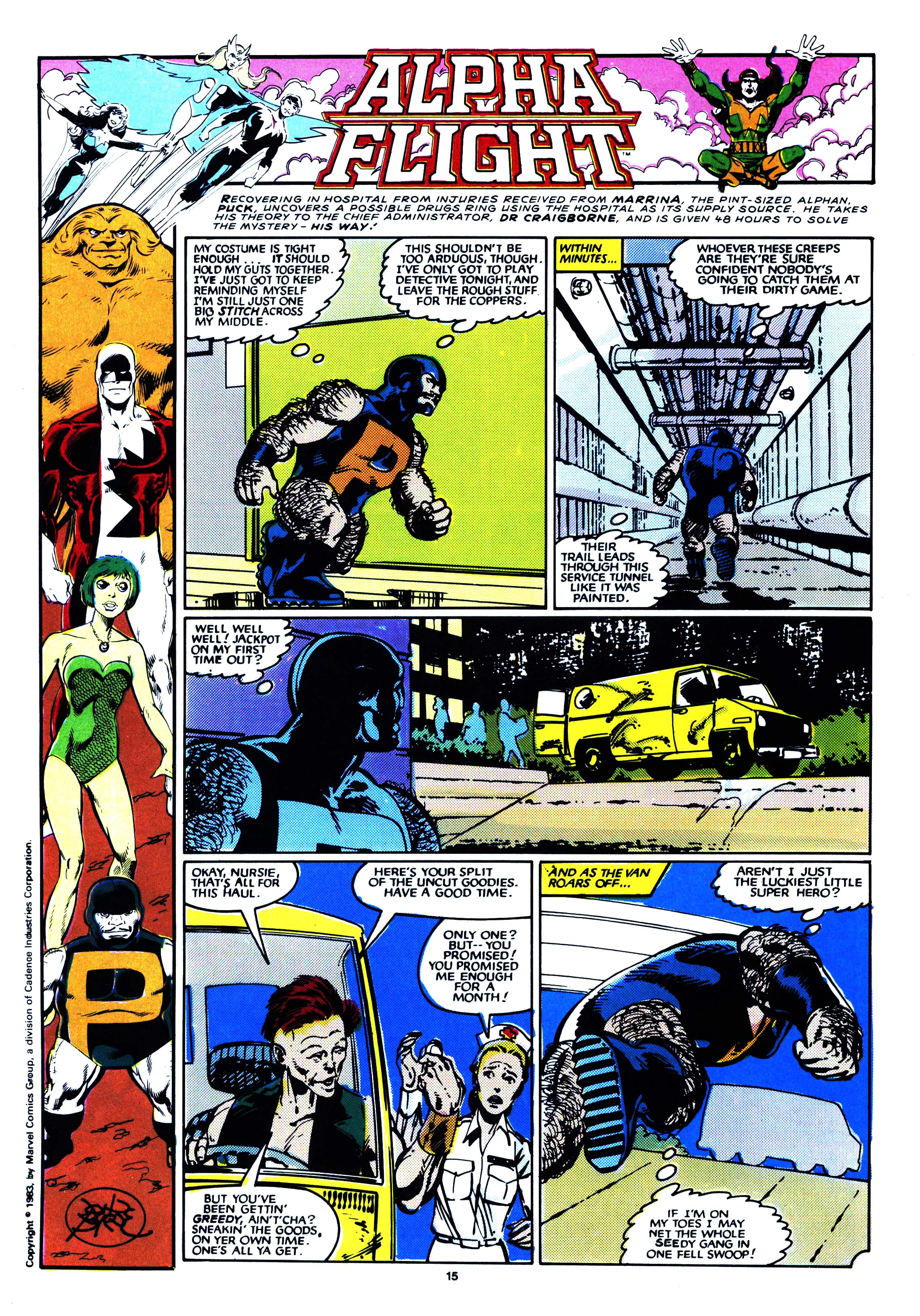 Read online Secret Wars (1985) comic -  Issue #13 - 15