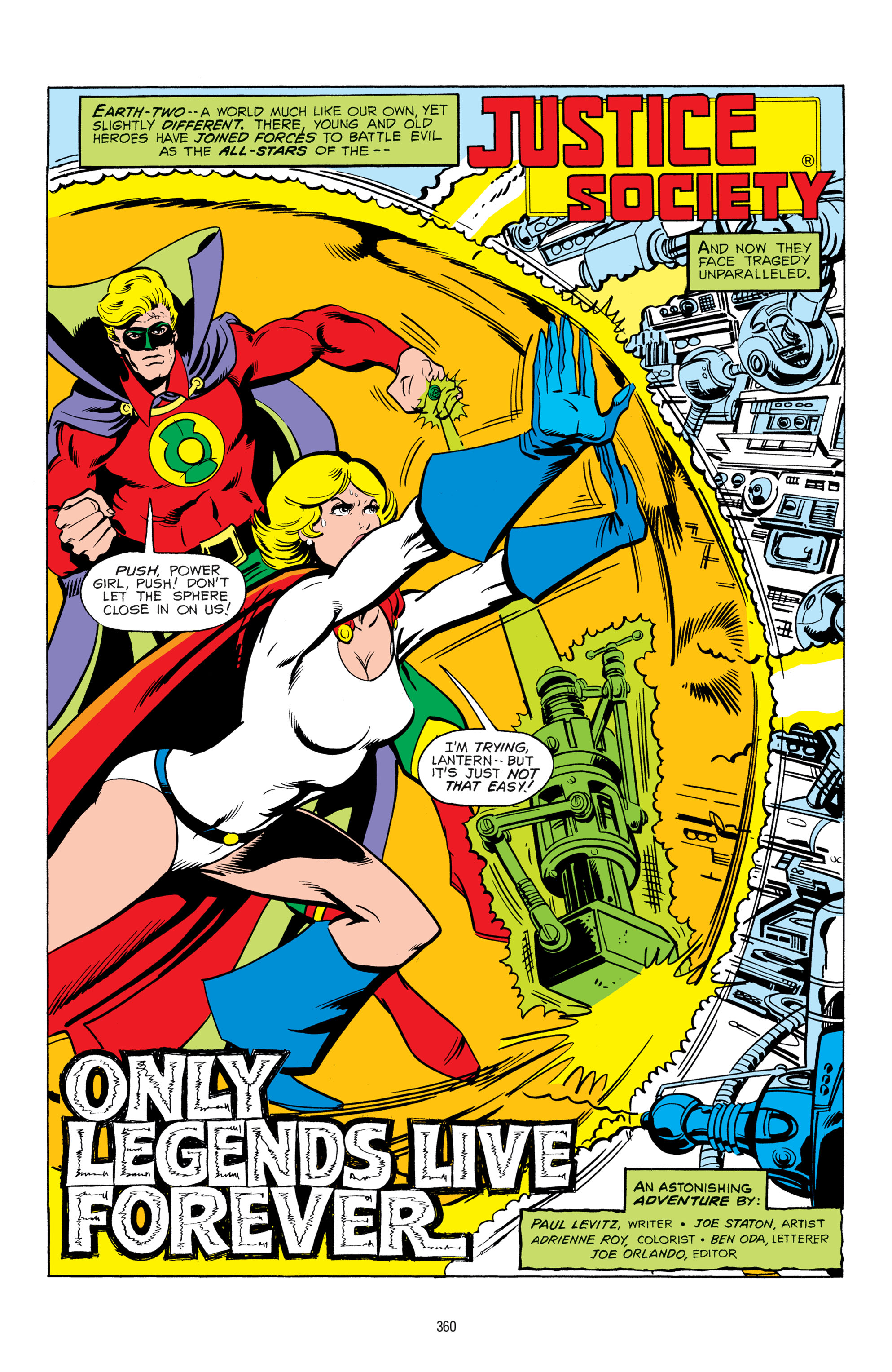 Read online All Star Comics: Only Legends Live Forever comic -  Issue # TPB (Part 4) - 60