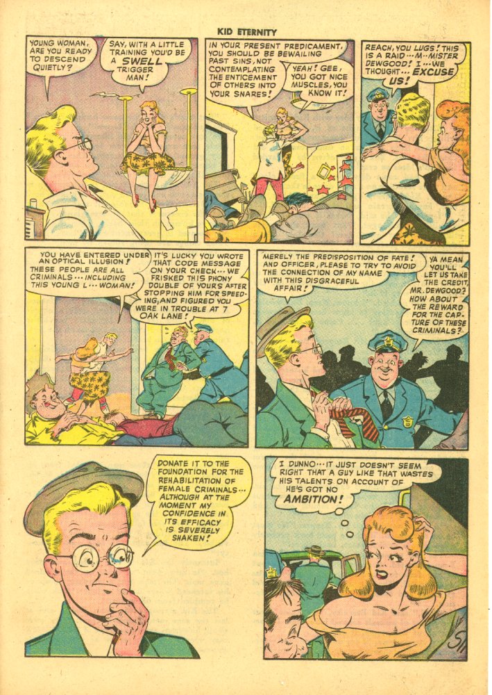 Read online Kid Eternity (1946) comic -  Issue #11 - 33