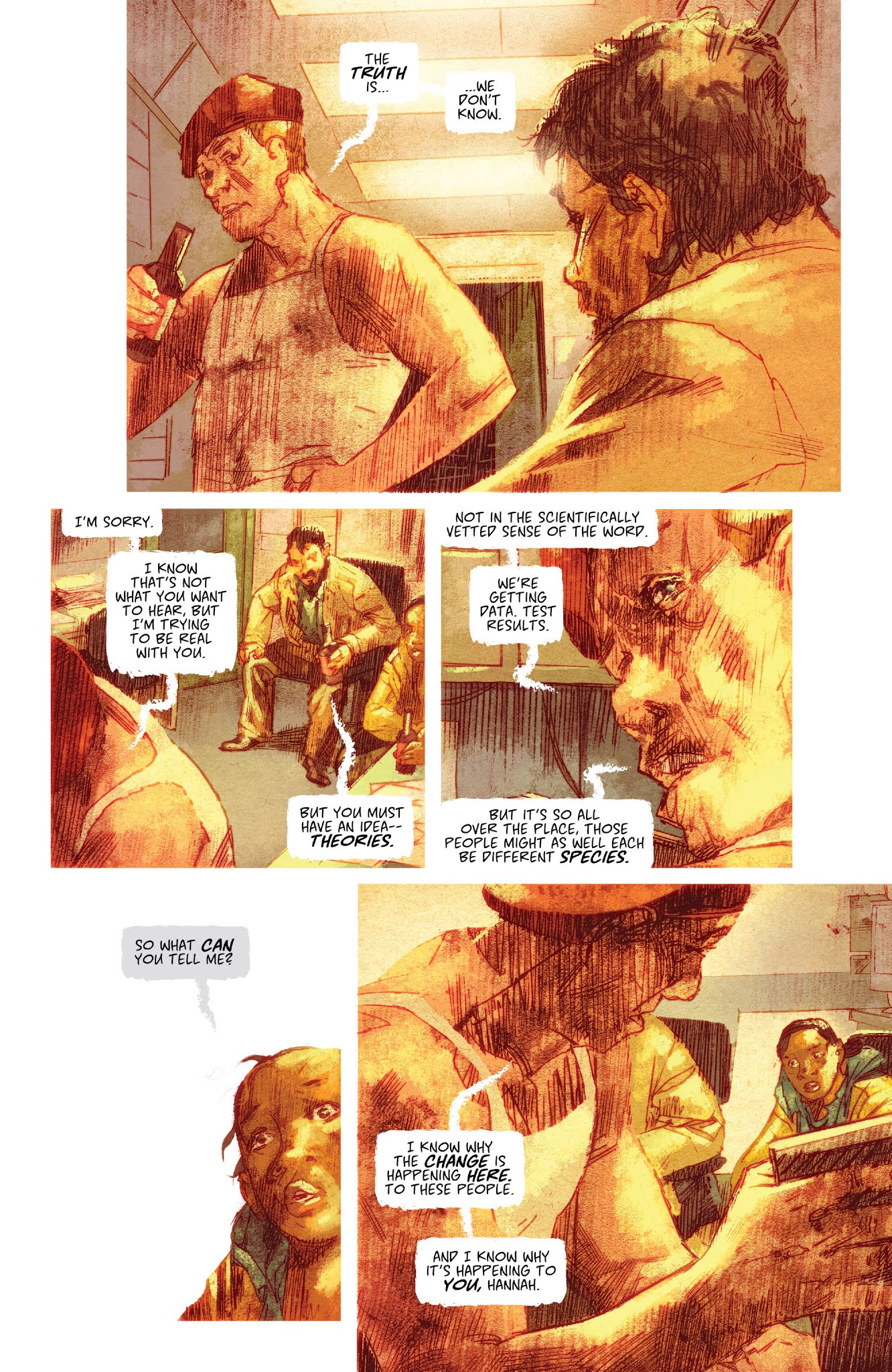 Read online Evolution comic -  Issue #9 - 16