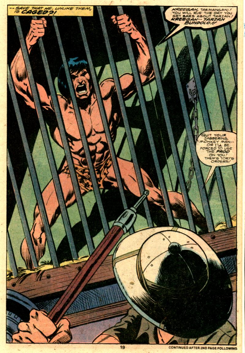 Read online Tarzan (1977) comic -  Issue #26 - 12
