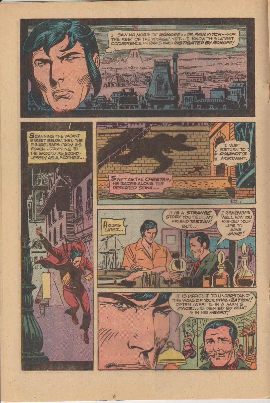 Read online Tarzan (1972) comic -  Issue #219 - 13