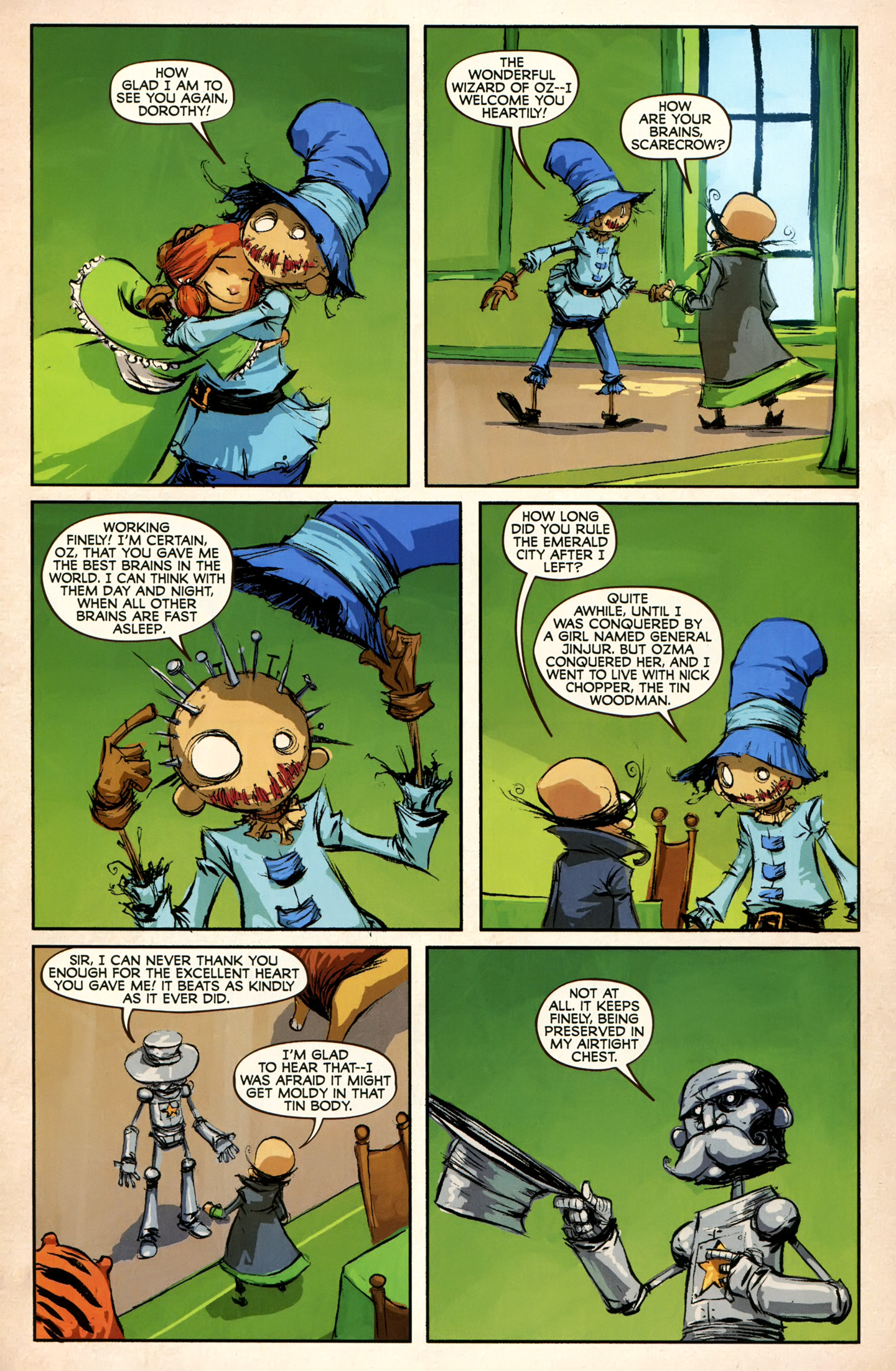 Read online Dorothy & The Wizard in Oz comic -  Issue #7 - 4