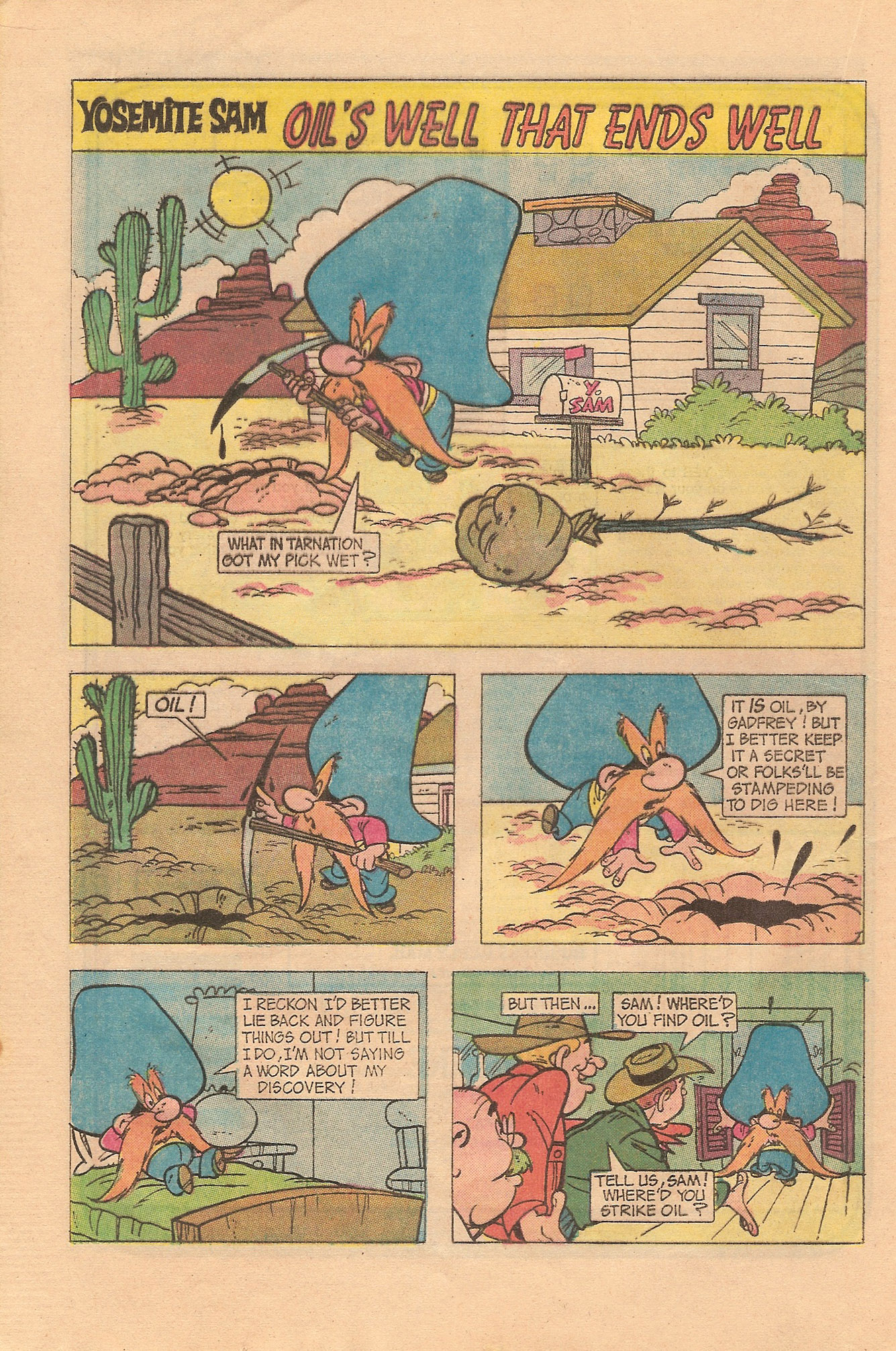 Read online Yosemite Sam and Bugs Bunny comic -  Issue #16 - 20