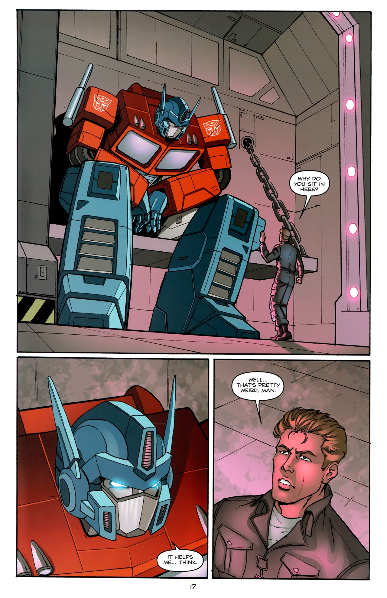 Read online The Transformers (2009) comic -  Issue #9 - 20