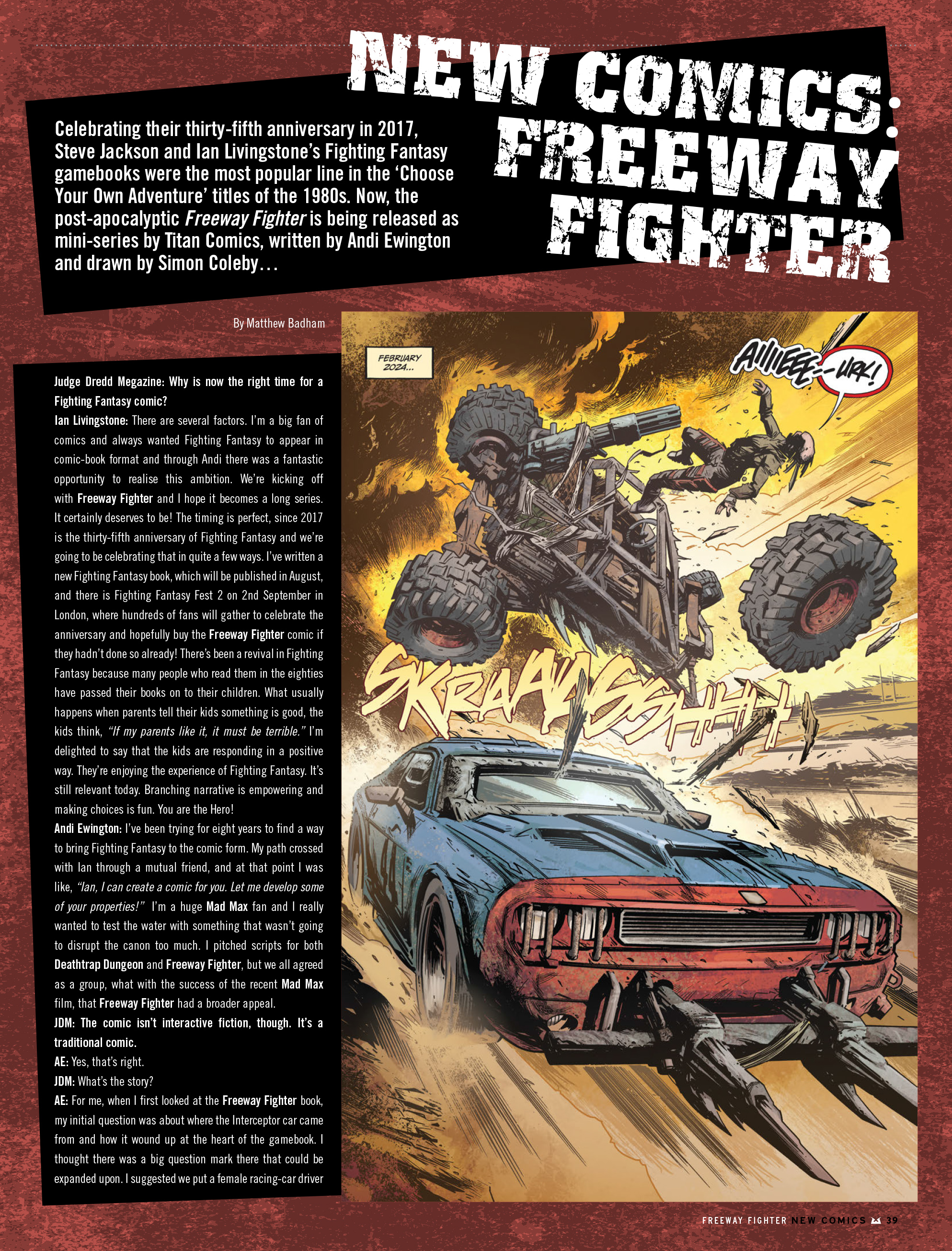 Judge Dredd Megazine (Vol. 5) Issue #383 #182 - English 38