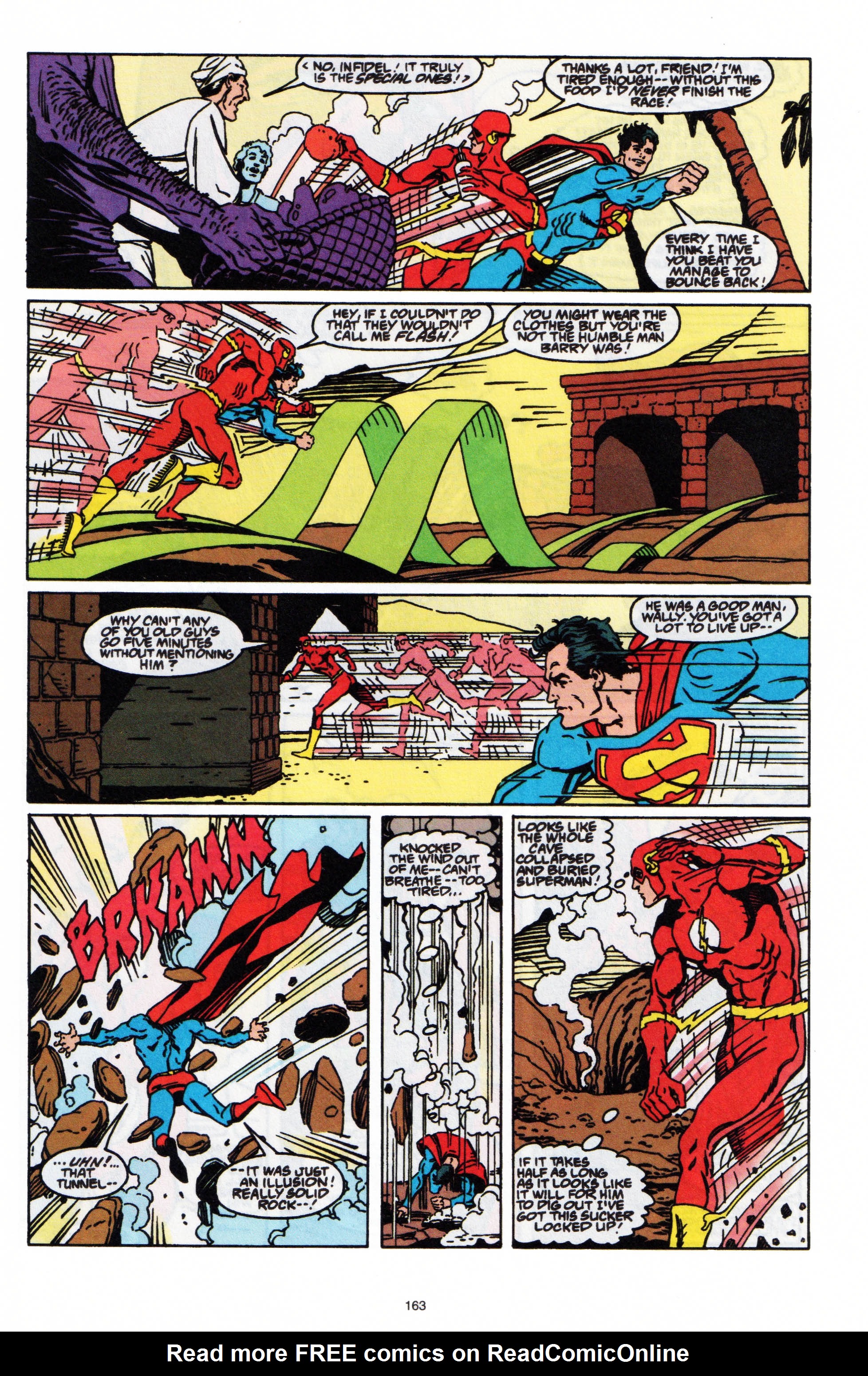 Read online Superman vs. Flash comic -  Issue # TPB - 164