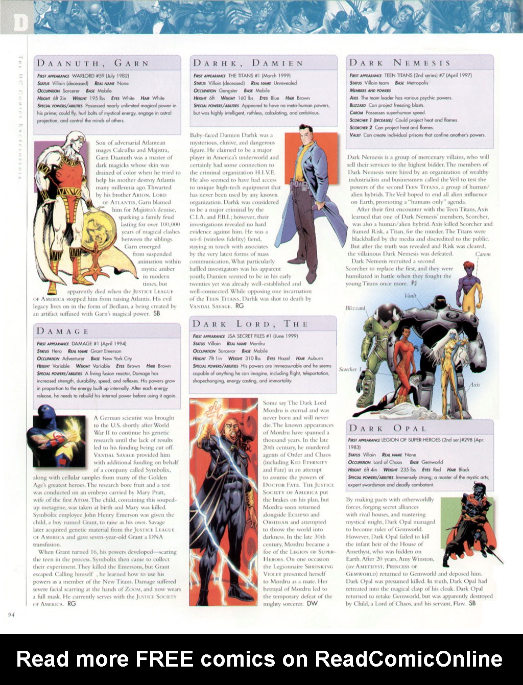 Read online The DC Comics Encyclopedia comic -  Issue # TPB 2 (Part 1) - 93