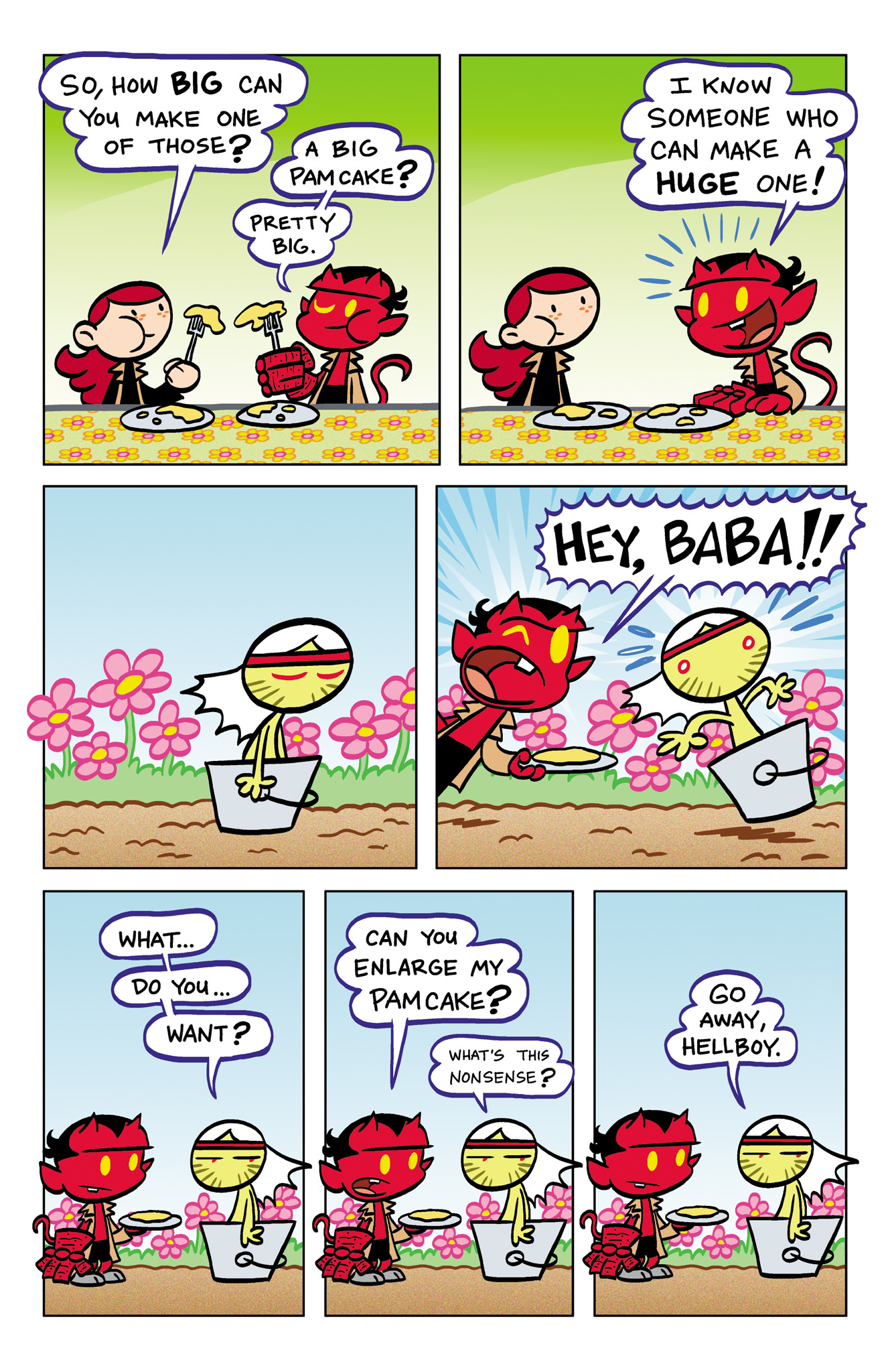 Read online Itty Bitty Hellboy comic -  Issue #3 - 5