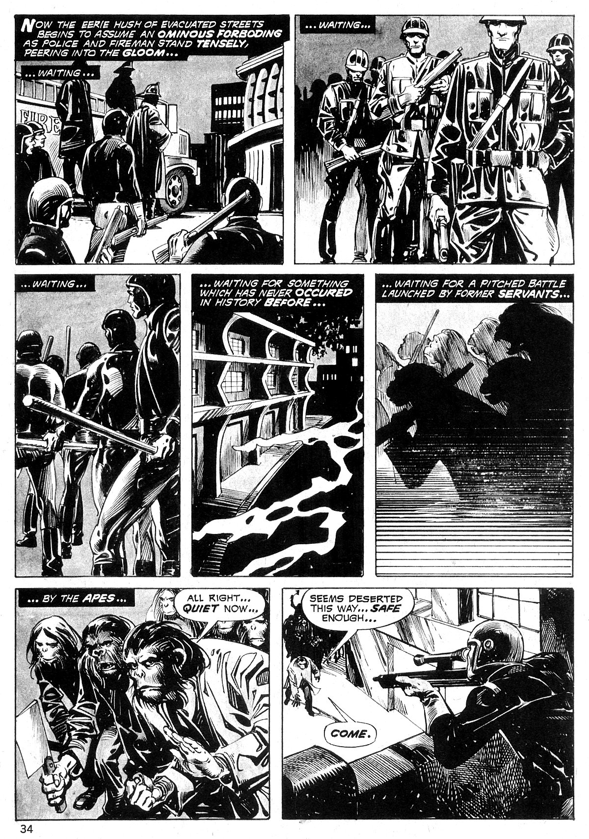 Read online Planet of the Apes comic -  Issue #21 - 33