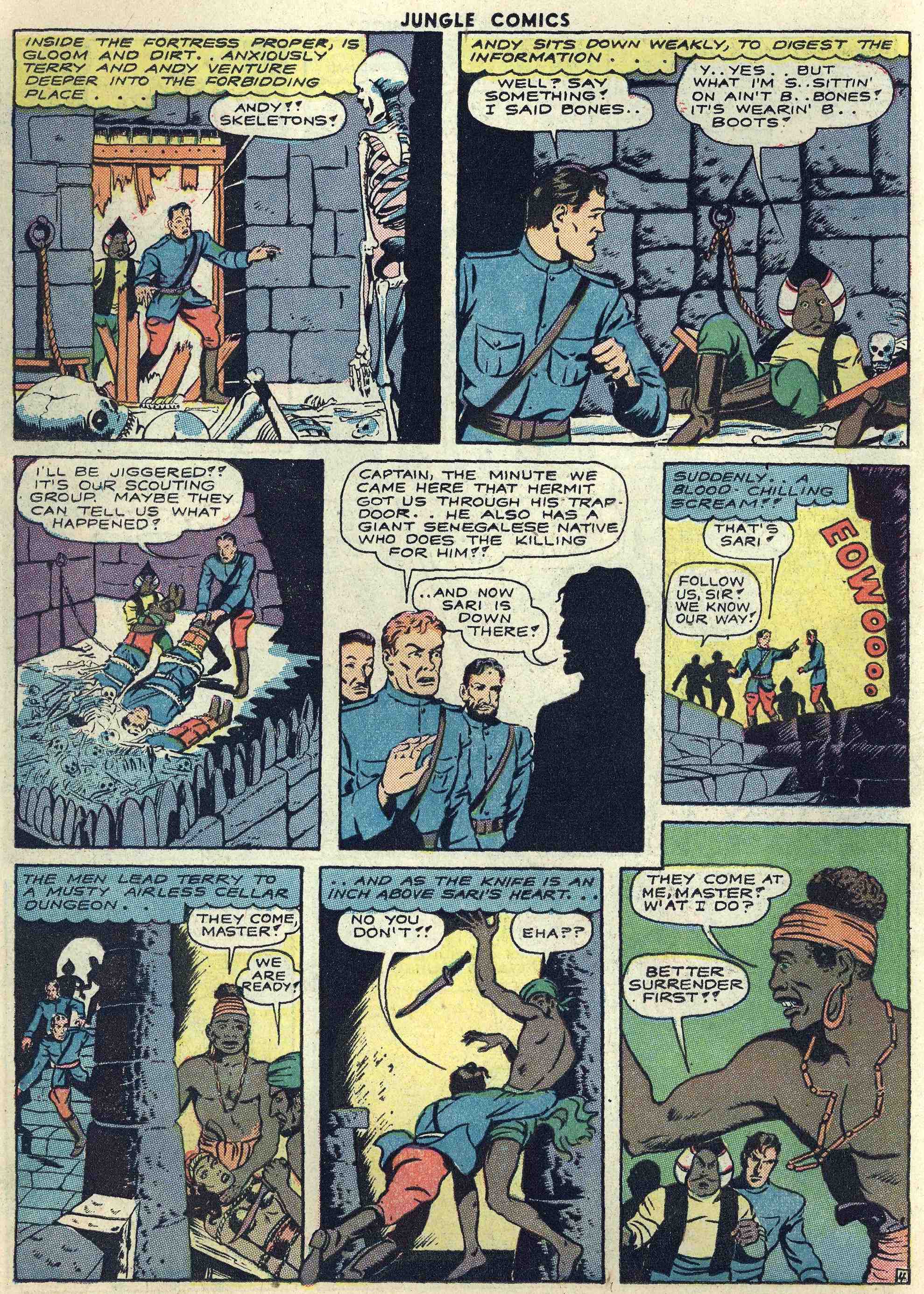 Read online Jungle Comics comic -  Issue #47 - 24