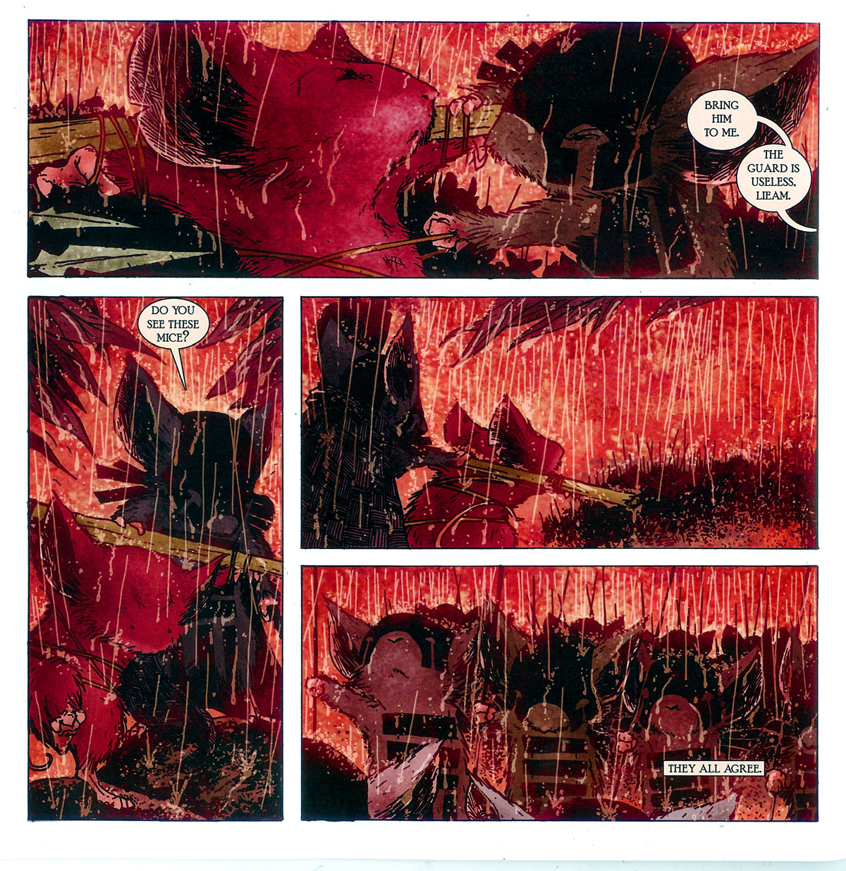 Read online Mouse Guard comic -  Issue #5 - 6