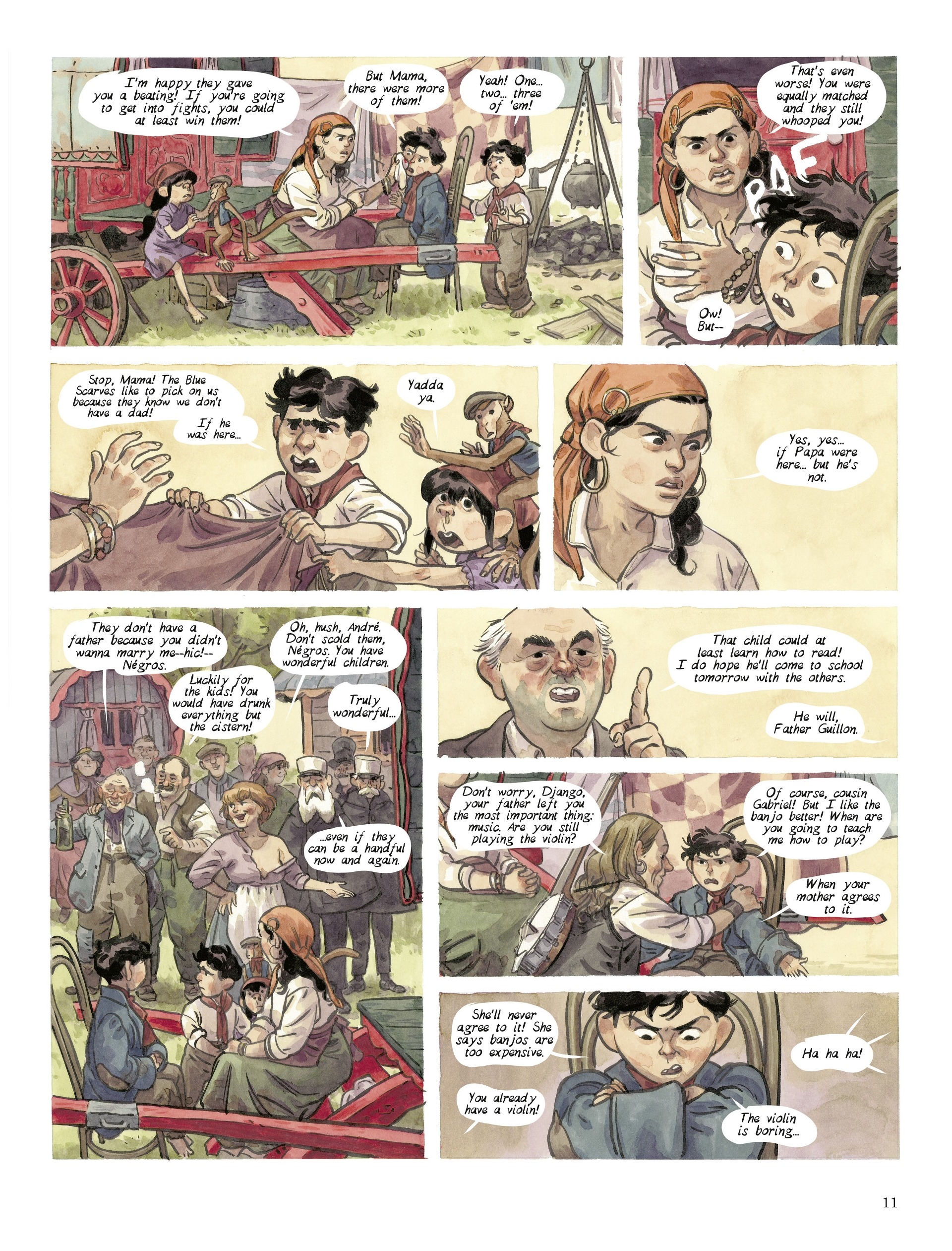 Read online Django: Hand On Fire comic -  Issue # TPB - 11