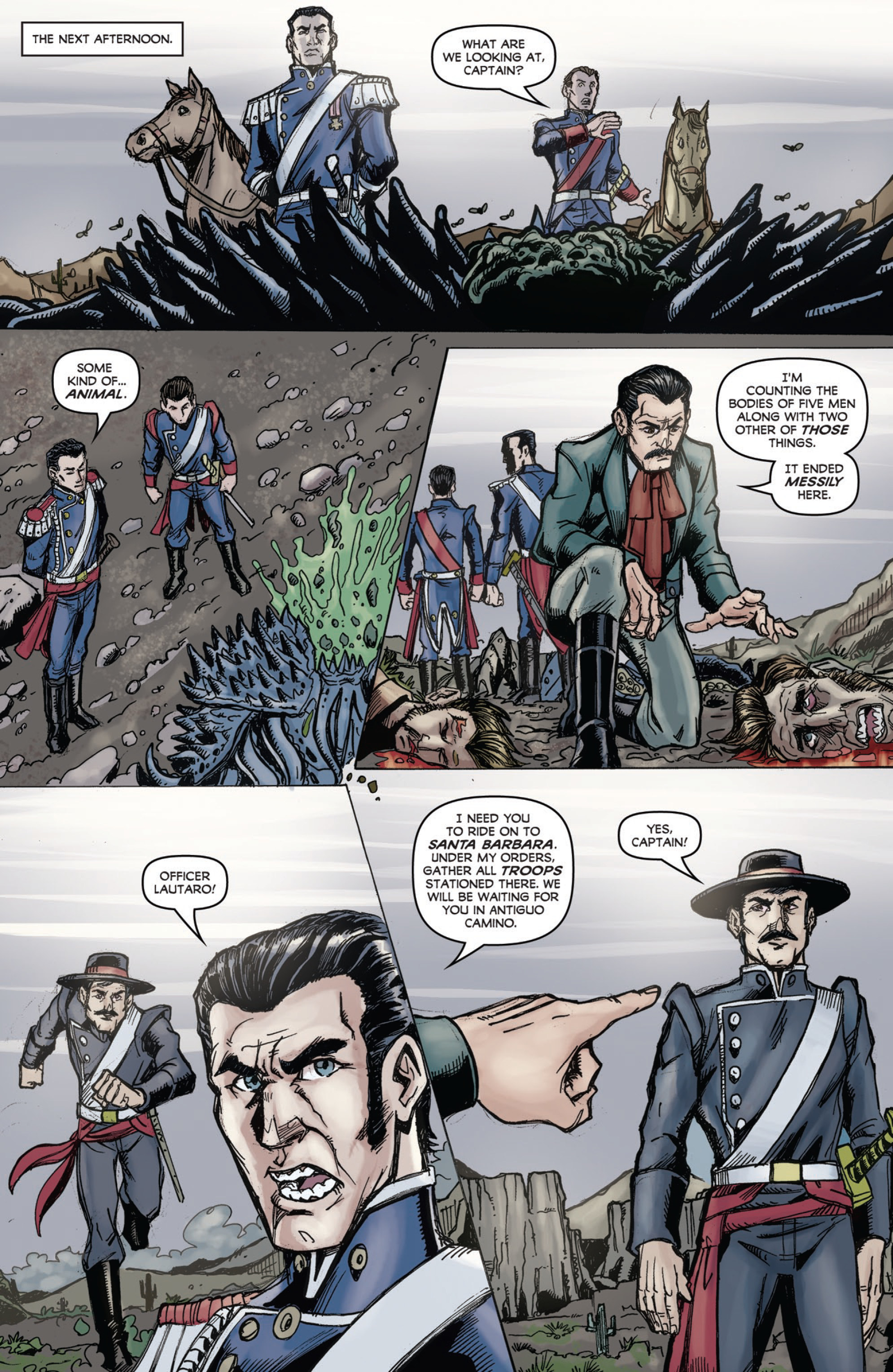 Read online Zorro: Rise of the Old Gods comic -  Issue #2 - 9