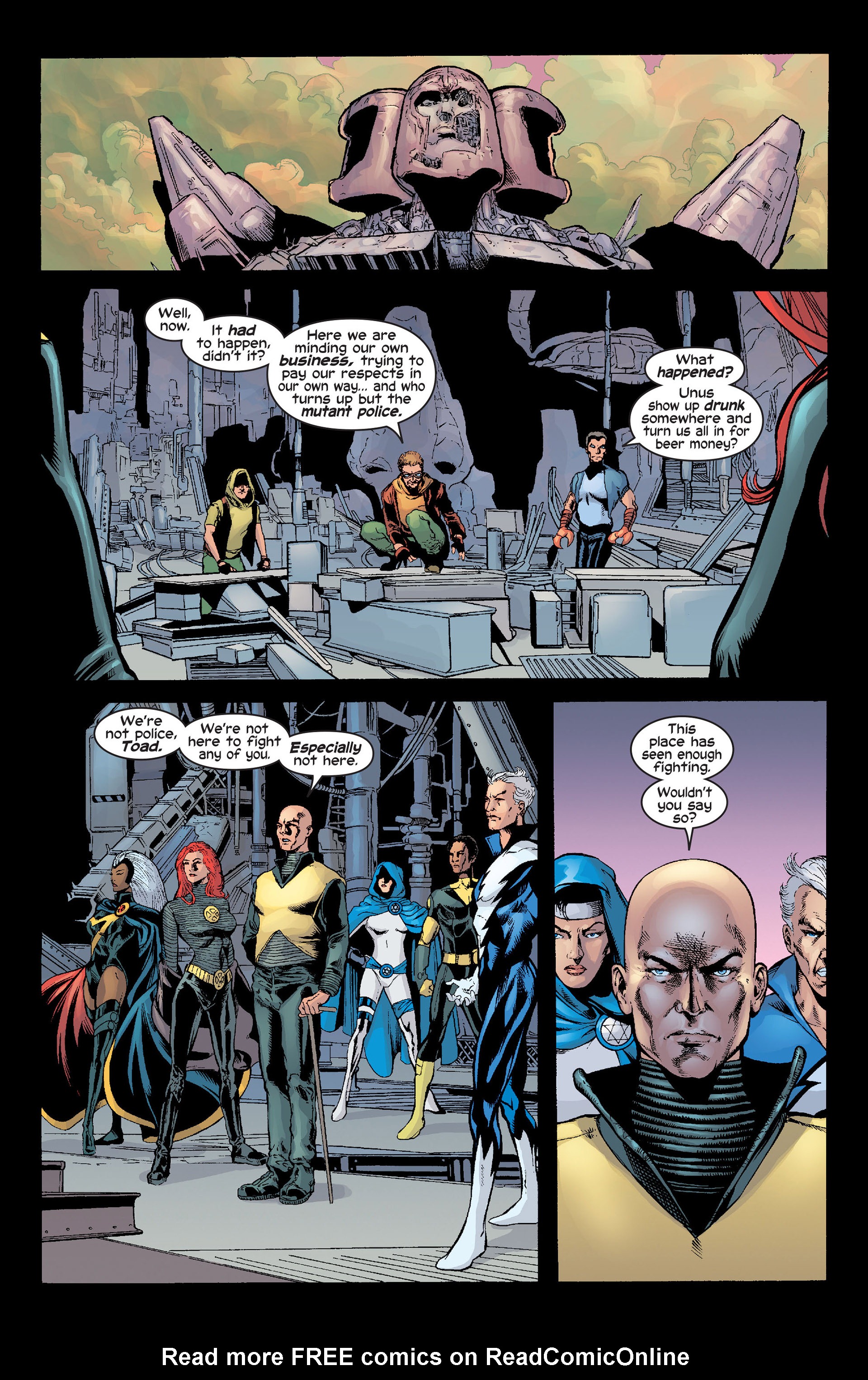 Read online New X-Men (2001) comic -  Issue #132 - 11
