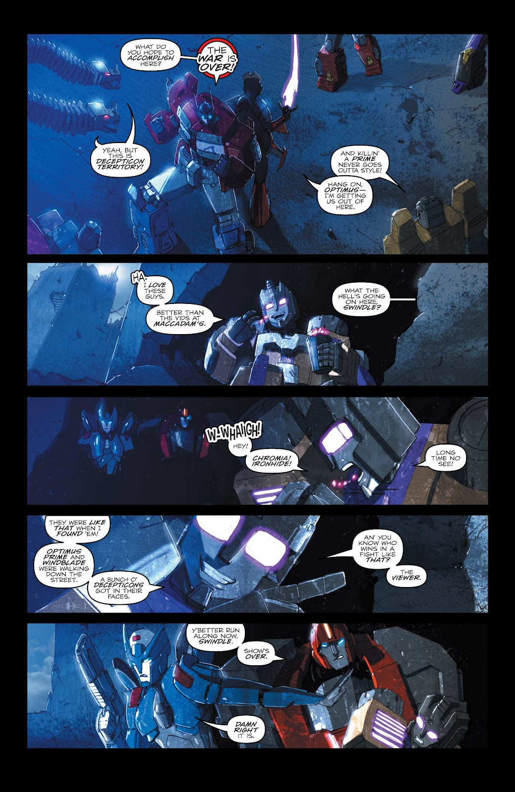 The Transformers (2014) issue 39 - Page 7