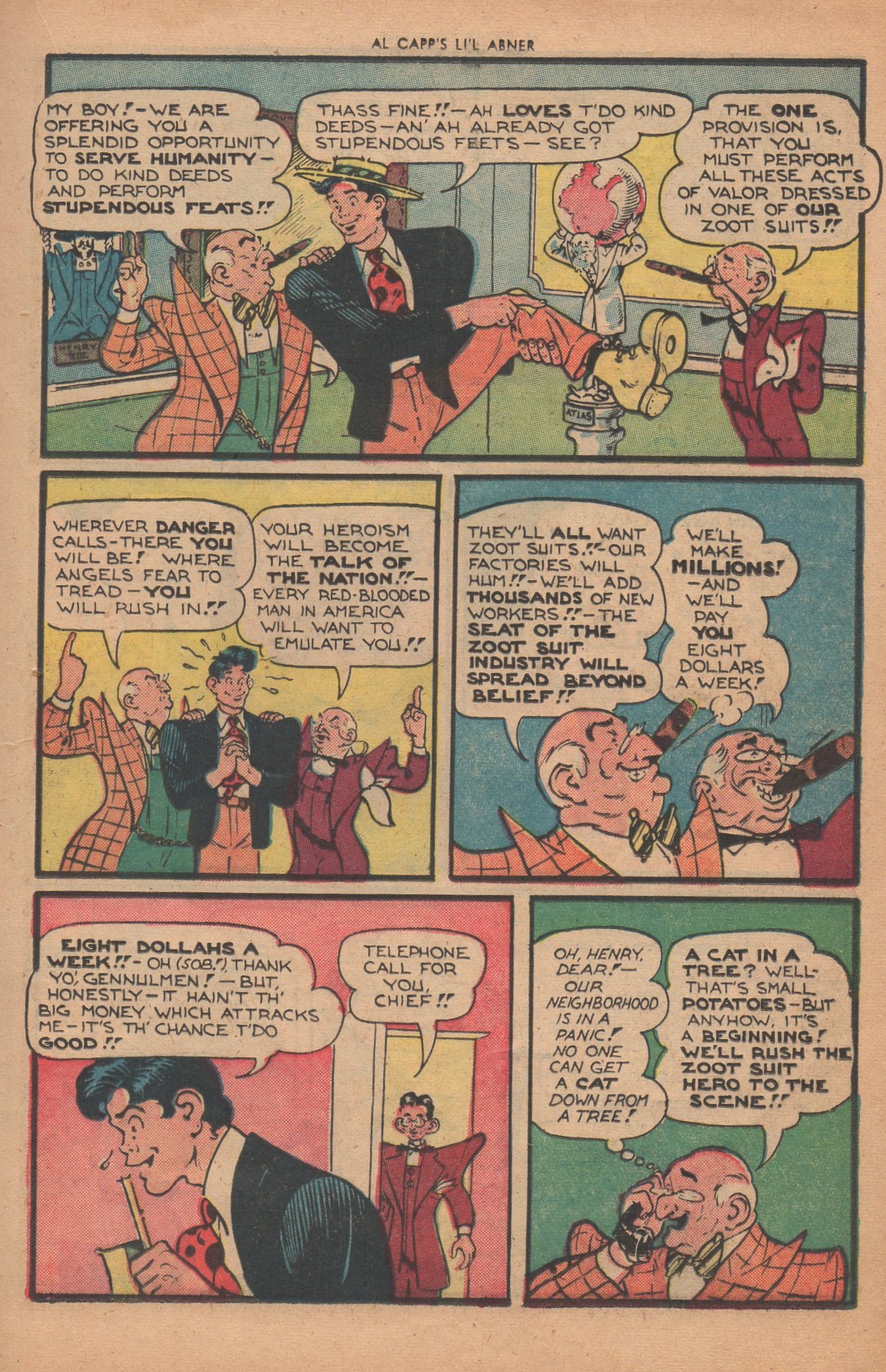 Read online Li'l Abner Comics comic -  Issue #81 - 17