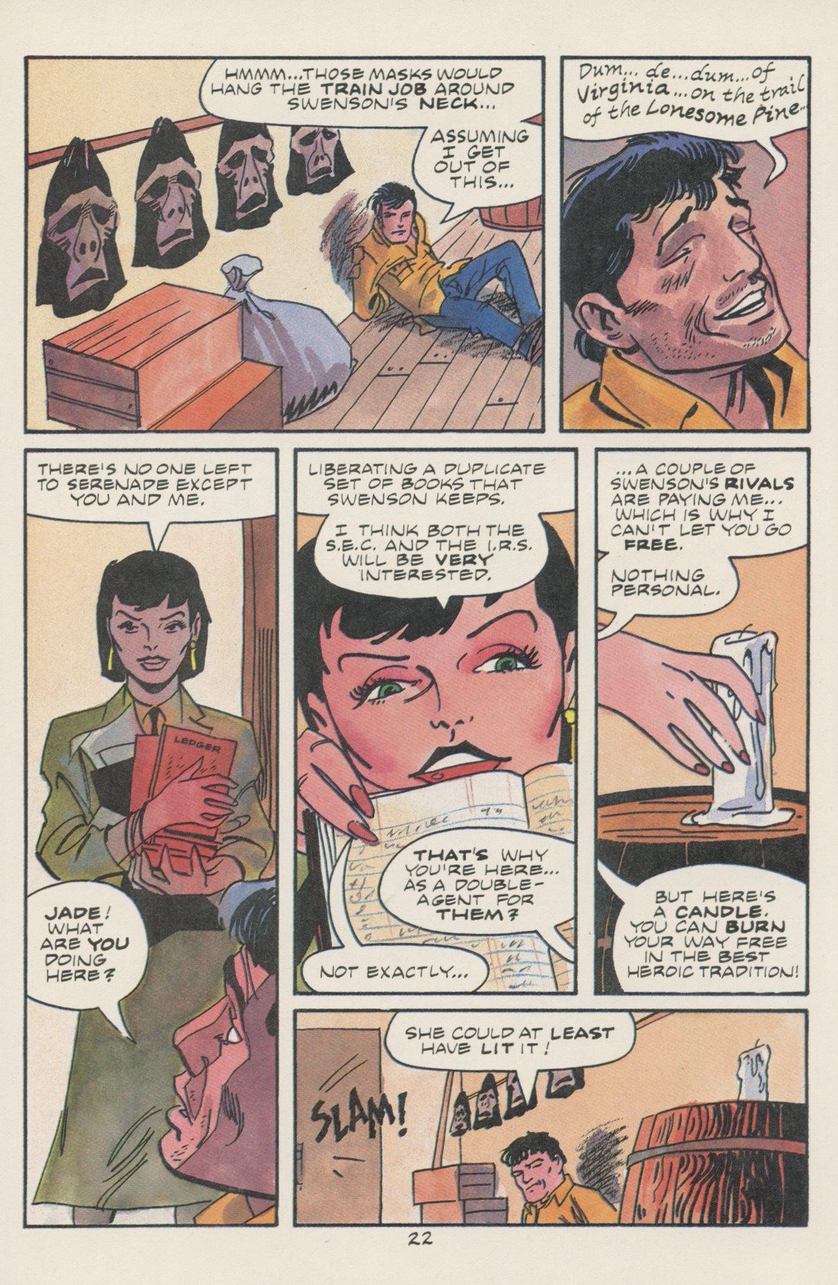 Read online Jonny Quest comic -  Issue #29 - 28