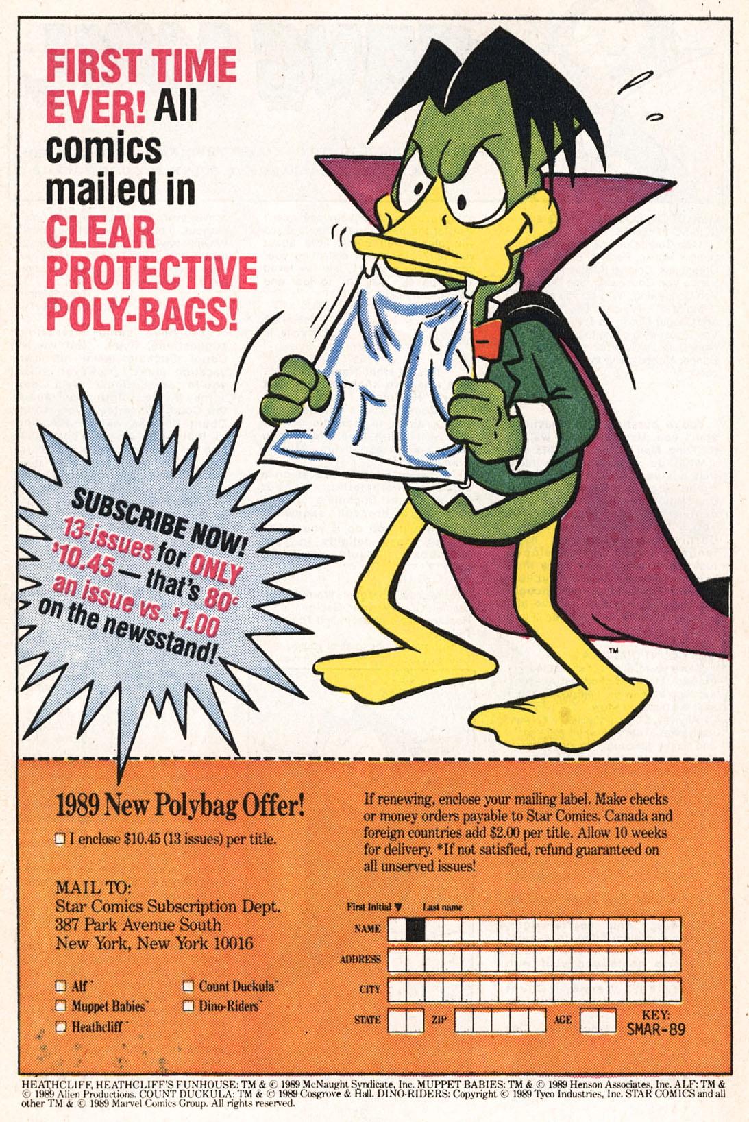 Read online Count Duckula comic -  Issue #5 - 34