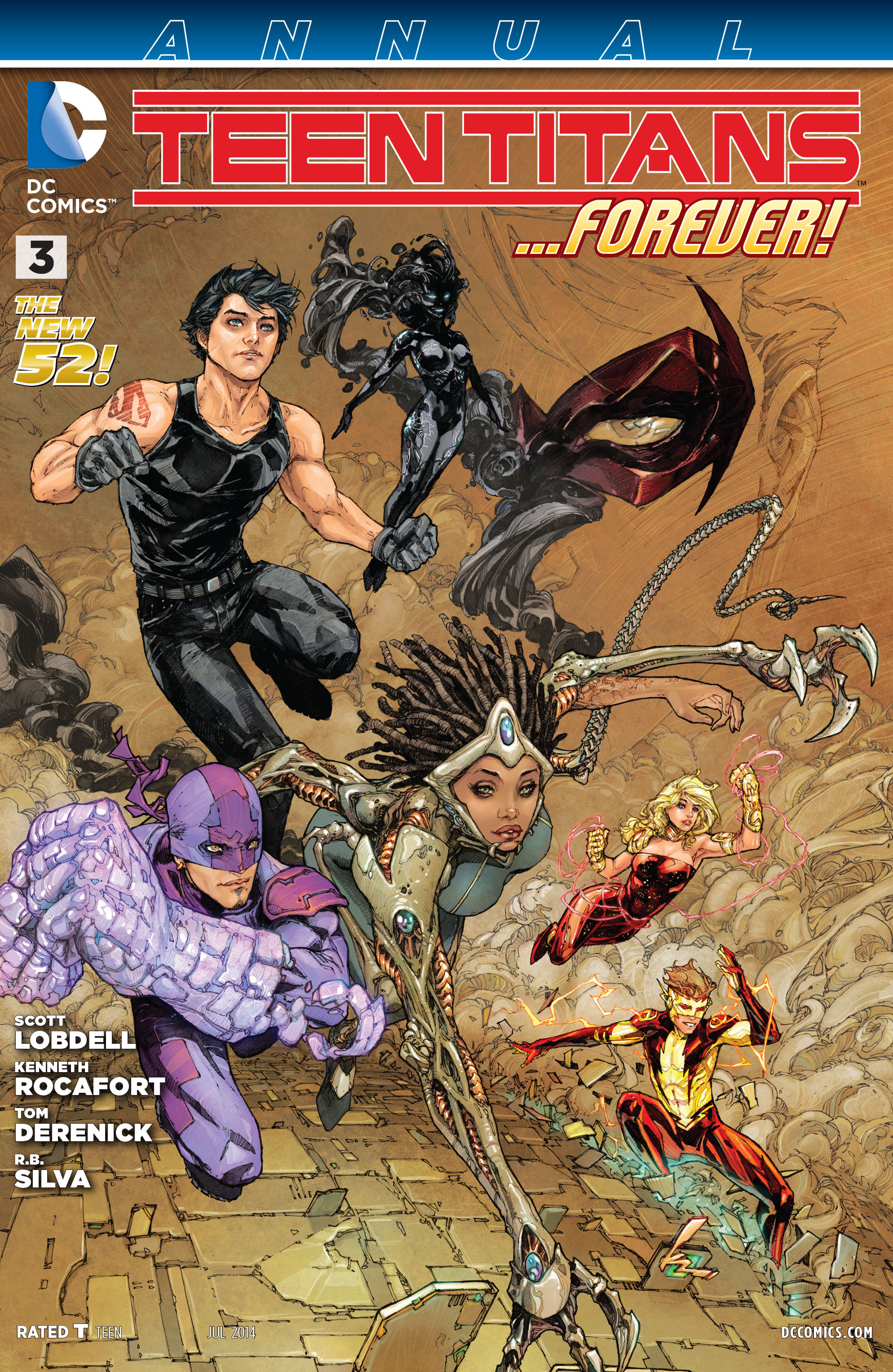 Read online Teen Titans (2011) comic -  Issue # _Annual 3 - 1