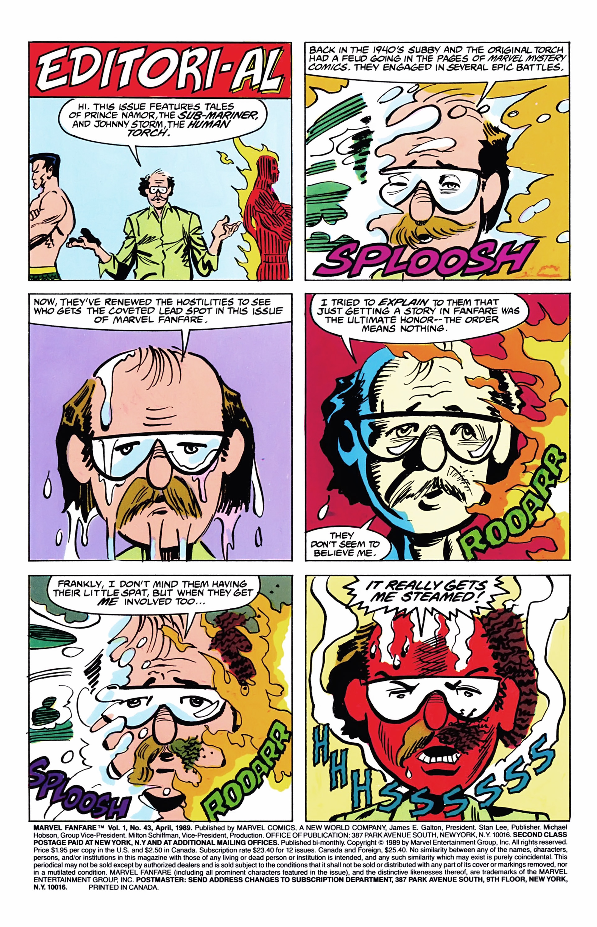 Read online Marvel Fanfare (1982) comic -  Issue #43 - 2
