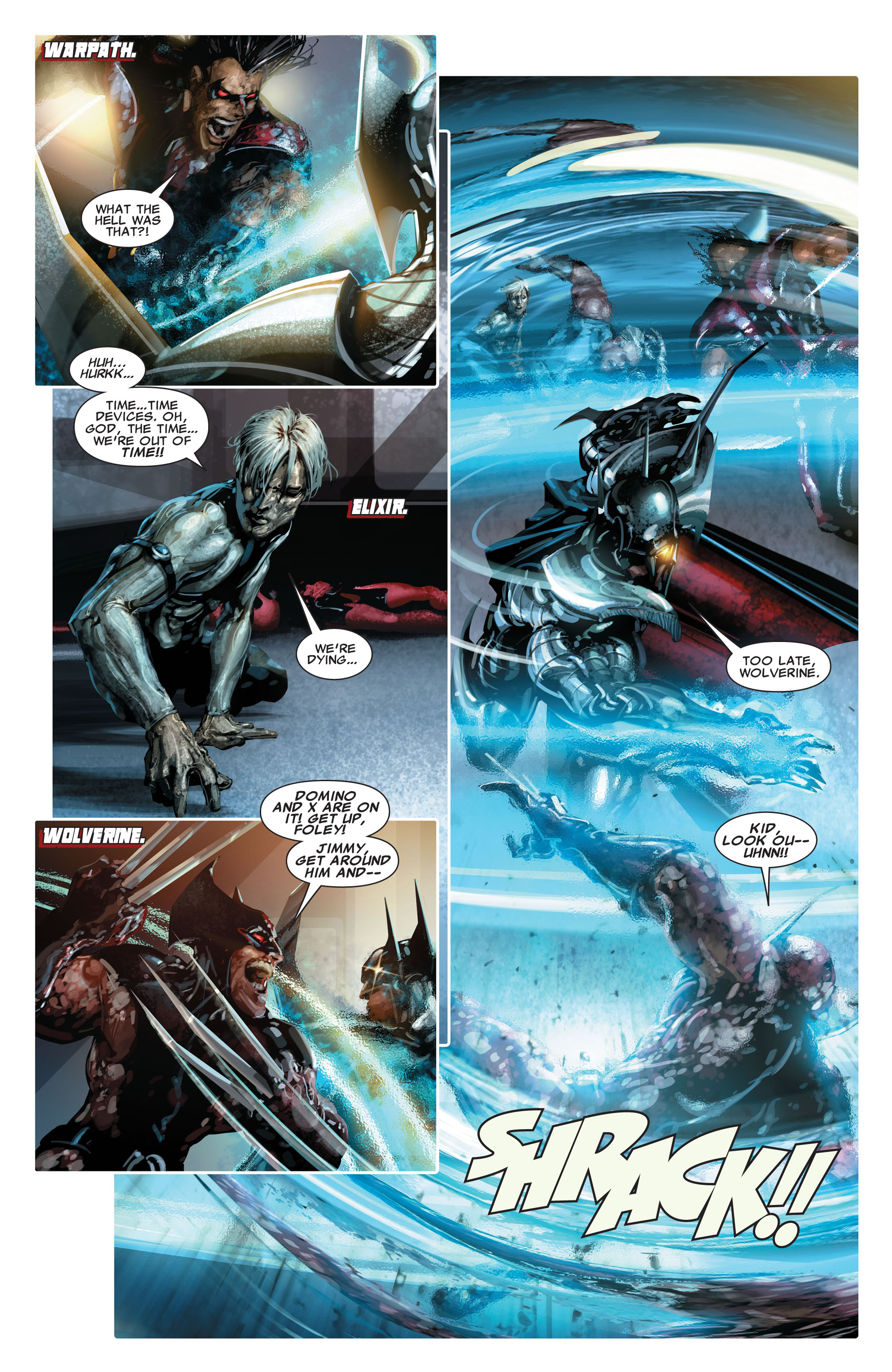 Read online X-Force/Cable: Messiah War comic -  Issue # _TPB (Part 2) - 122