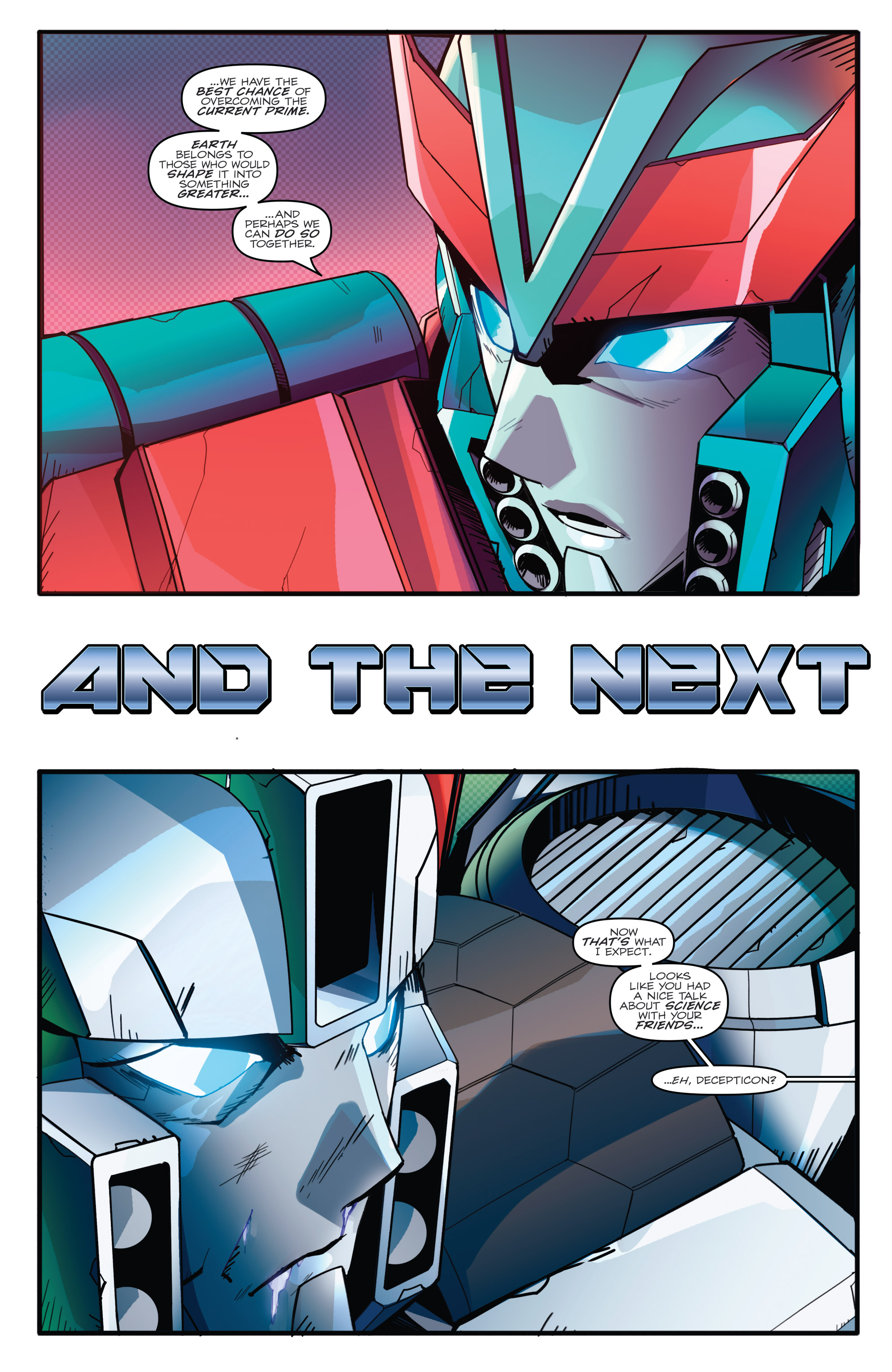 Read online Optimus Prime comic -  Issue #7 - 22