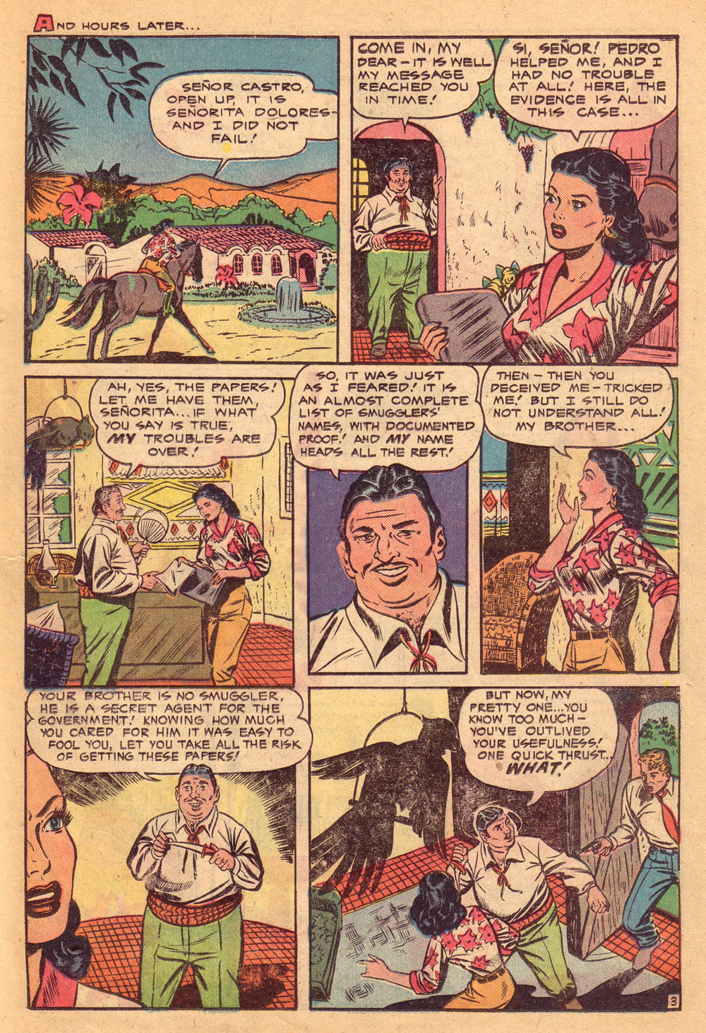 Read online Cowgirl Romances (1950) comic -  Issue #4 - 23