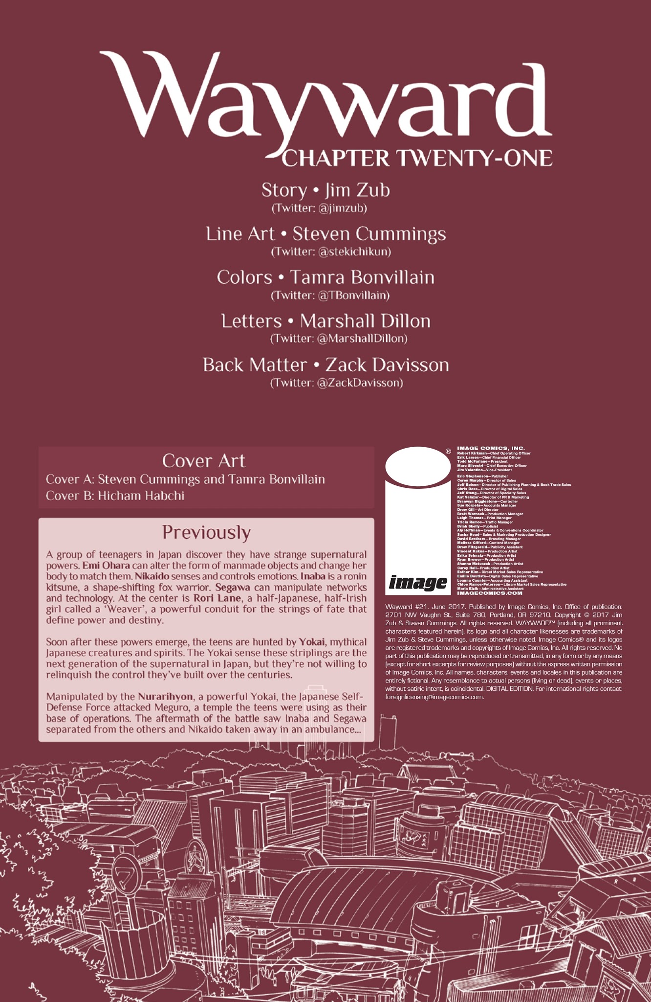 Read online Wayward comic -  Issue #21 - 2