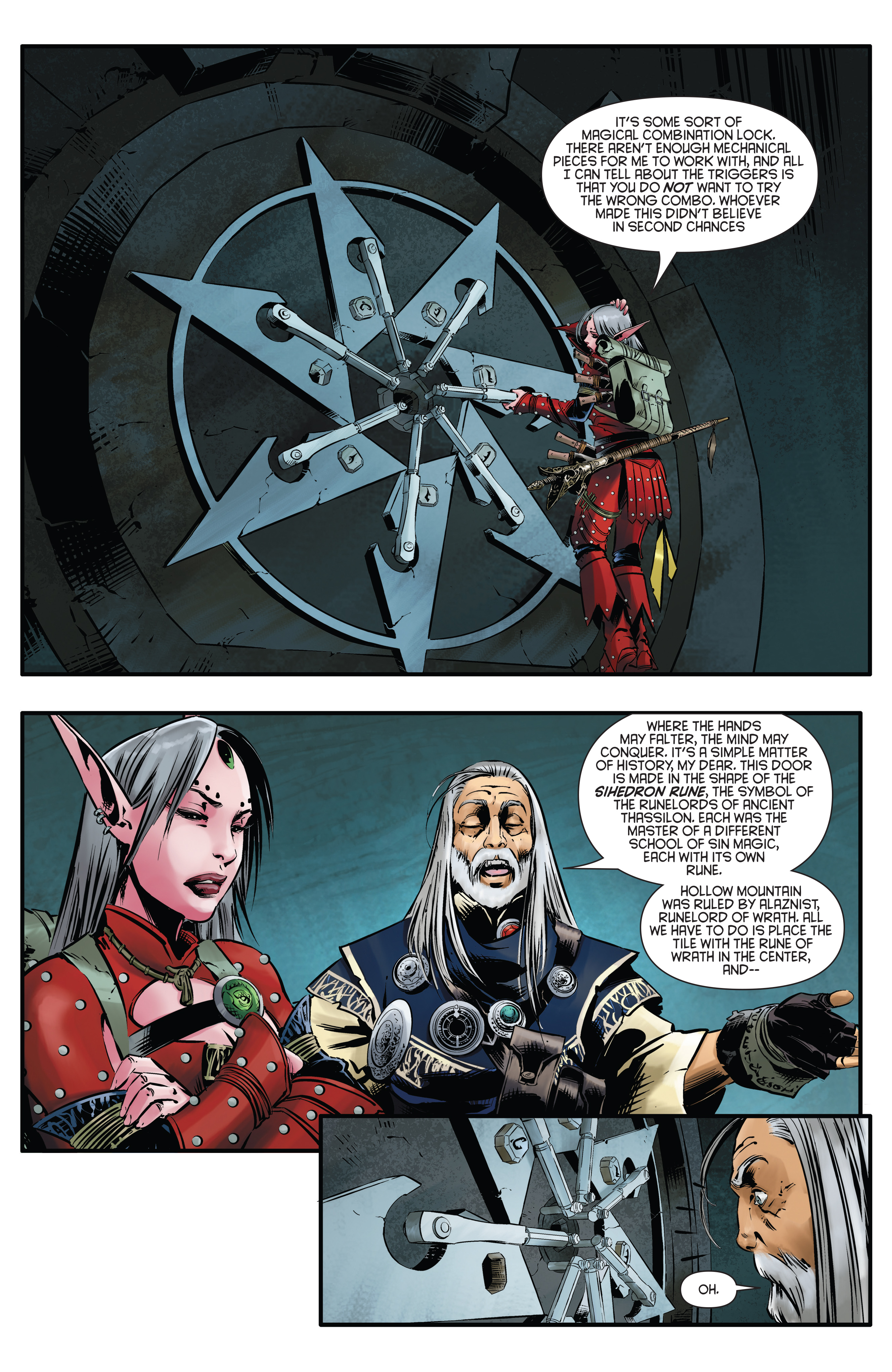 Read online Pathfinder: Hollow Mountain comic -  Issue #1 - 17