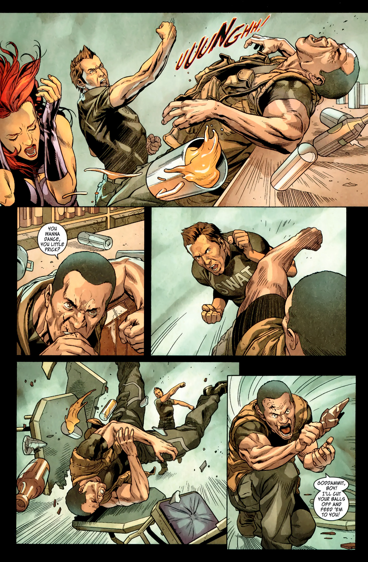 Read online Deus Ex comic -  Issue #2 - 10