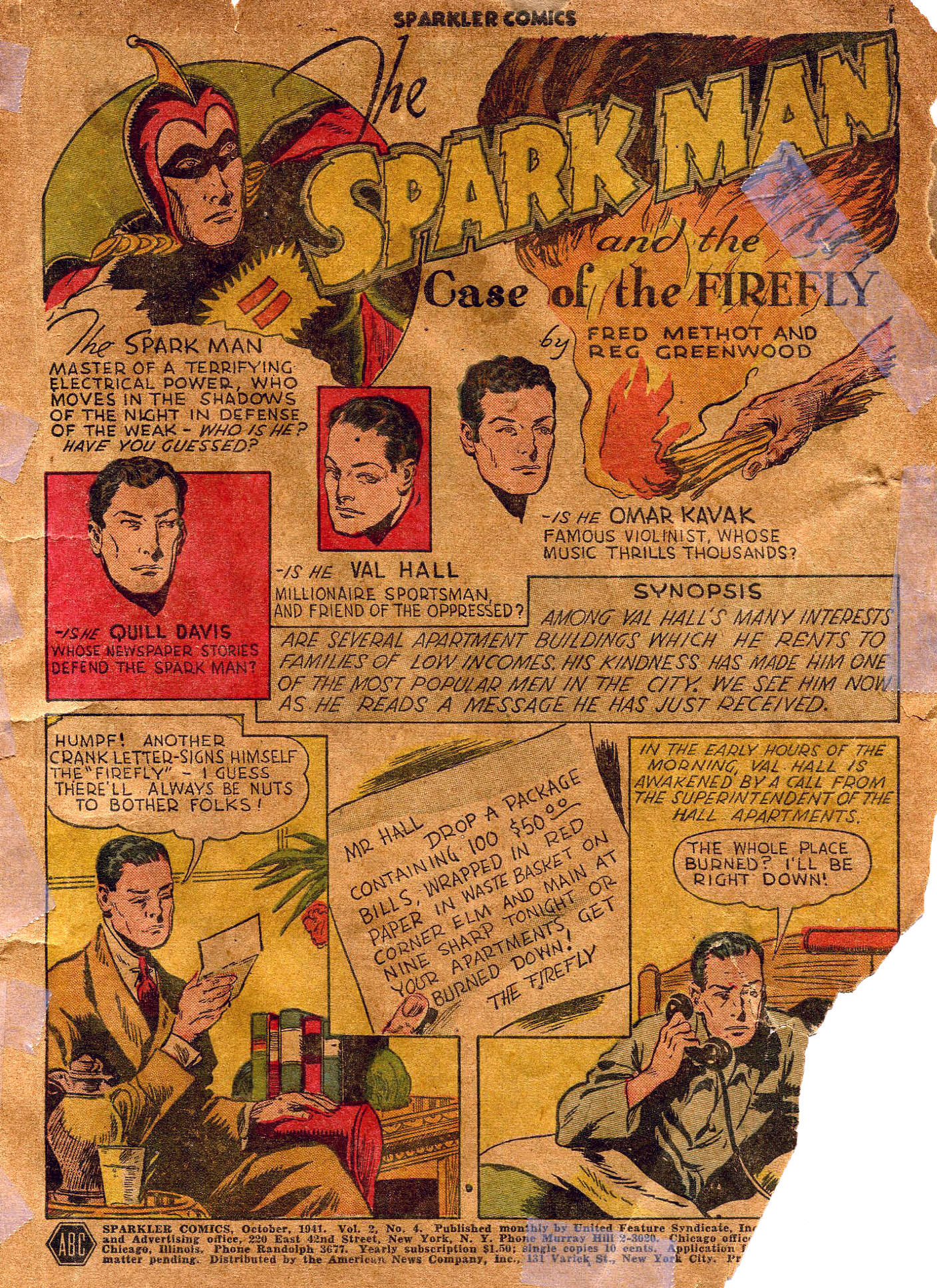 Read online Sparkler Comics comic -  Issue #4 - 2
