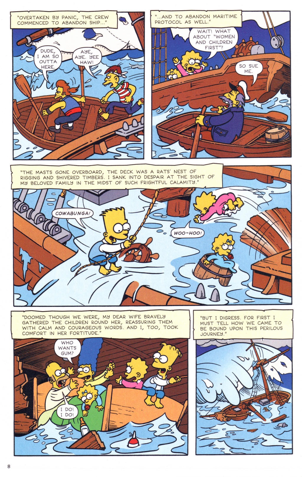 Read online Simpsons Comics comic -  Issue #127 - 7