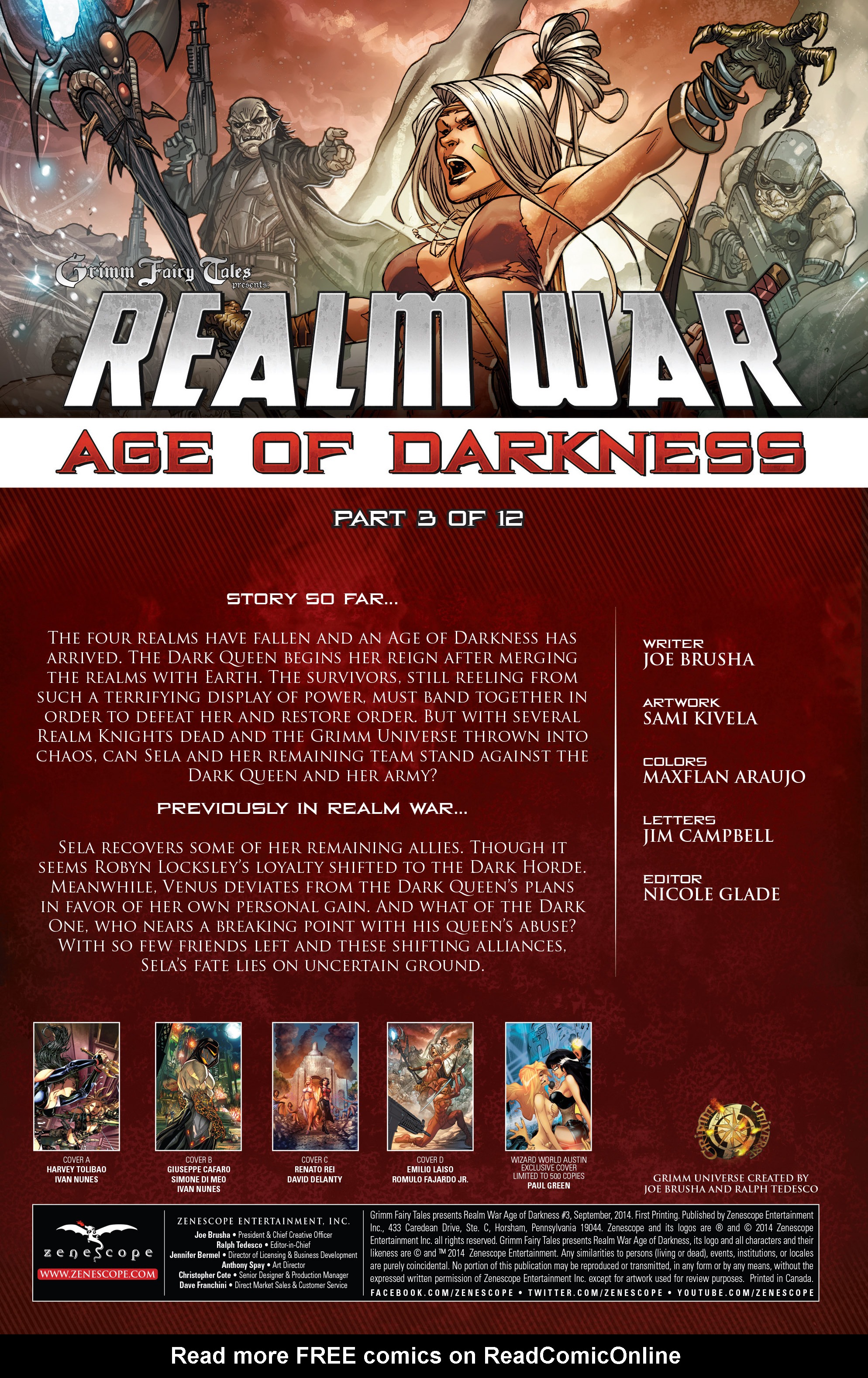 Read online Realm War comic -  Issue #3 - 2