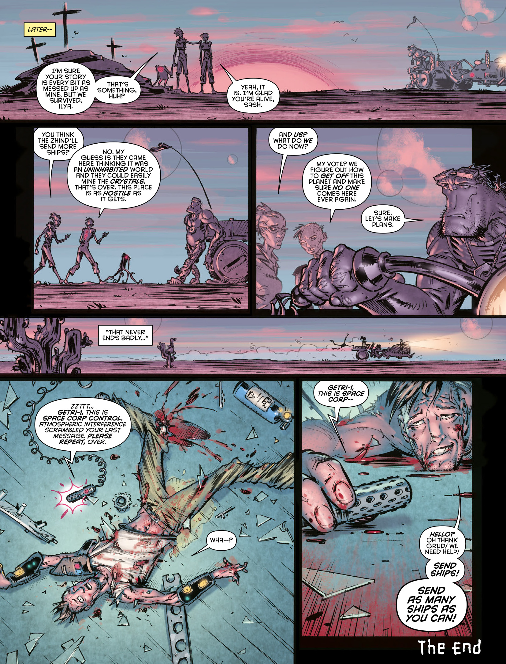 Read online Judge Dredd Megazine (Vol. 5) comic -  Issue #407 - 35