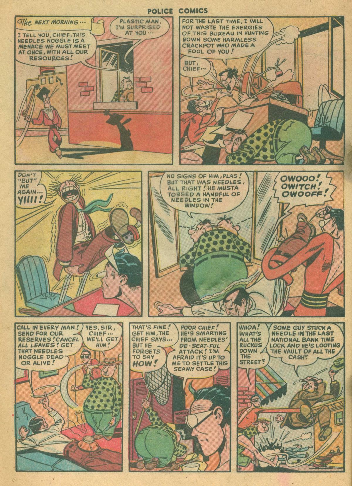 Read online Police Comics comic -  Issue #99 - 8