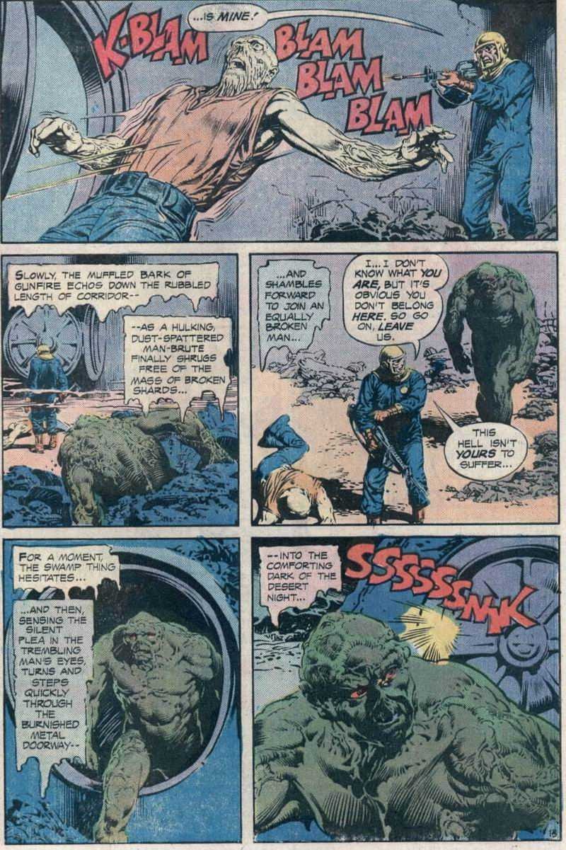 Read online Swamp Thing (1972) comic -  Issue #22 - 16
